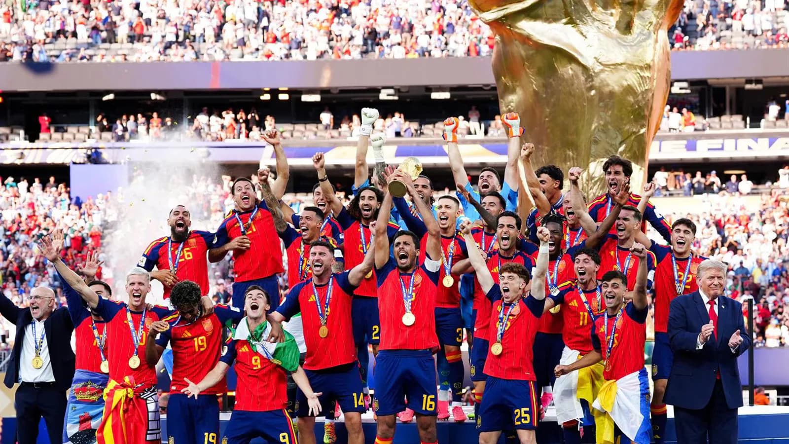 La Selección española celebrará este lunes el título mundial en Madrid