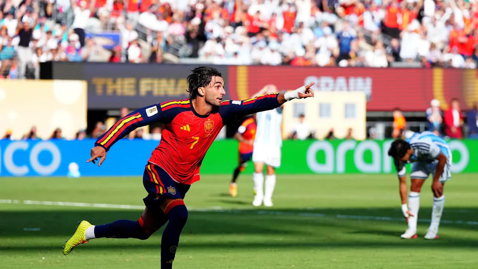 Los sismómetros registraron las celebraciones por el gol de Ferran Torres