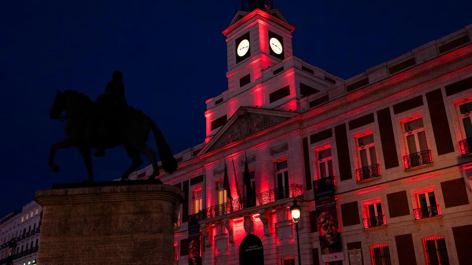 La Real Casa de Correos se iluminará por el título mundial de España
