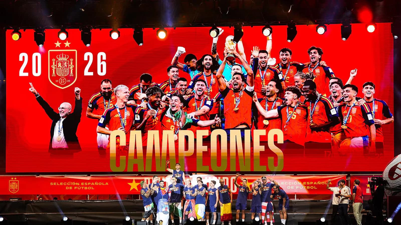 España festejó su segundo Mundial ante dos millones de personas en Madrid