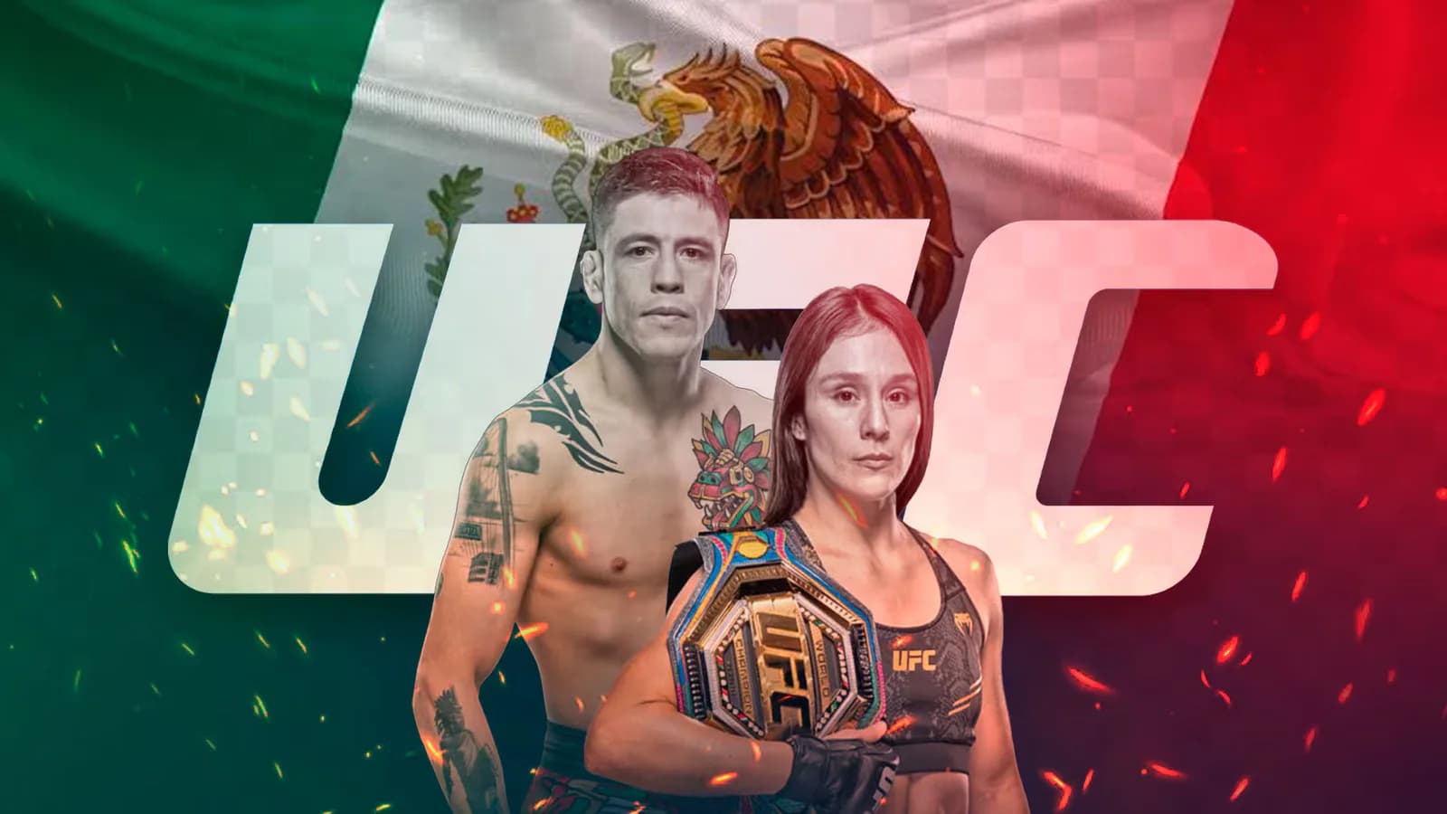 Brandon Moreno y Alexa Grasso lideran la cartelera de Noche UFC 2026