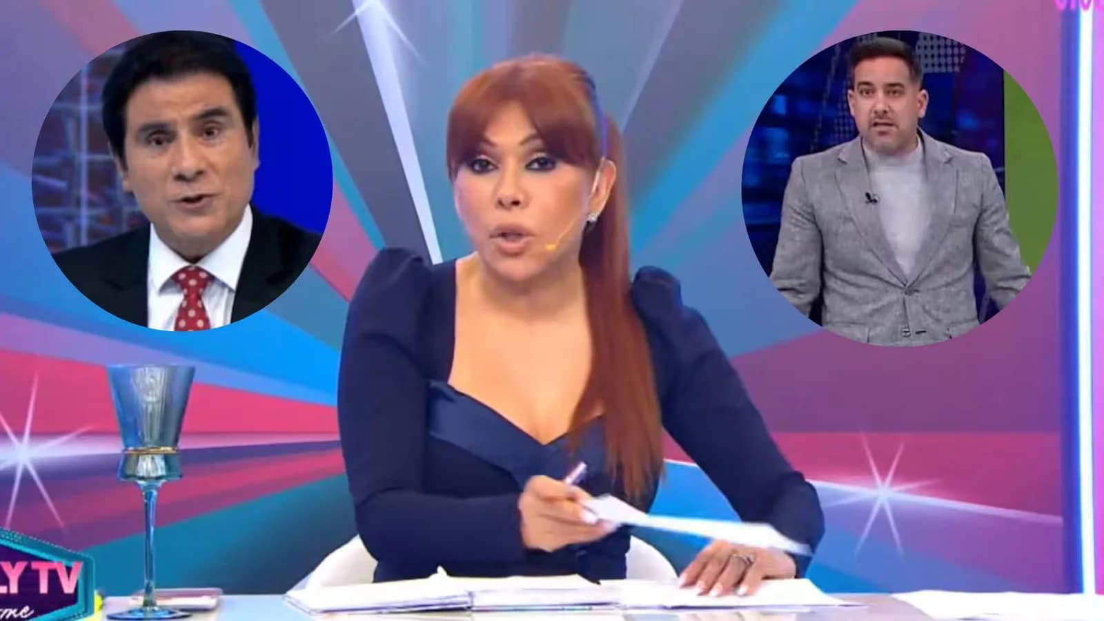 Magaly Medina cuestionó a Del Portal y Vargas por discutir durante la final del Mundial 2026