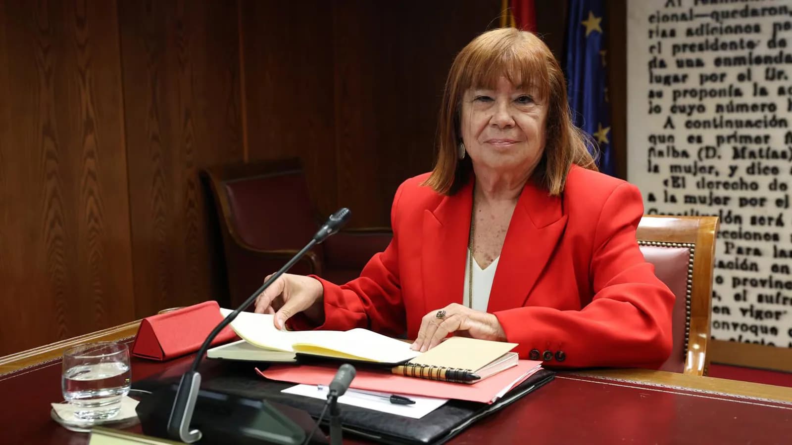 Cristina Narbona negó haber favorecido a Leire Díez dentro del PSOE