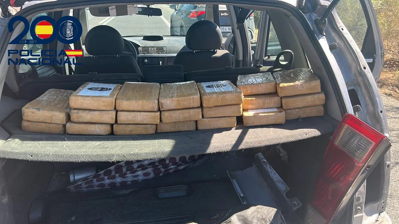 Cinco detenidos y 20 kilos de cocaína incautados en una operación entre Sevilla y Huelva