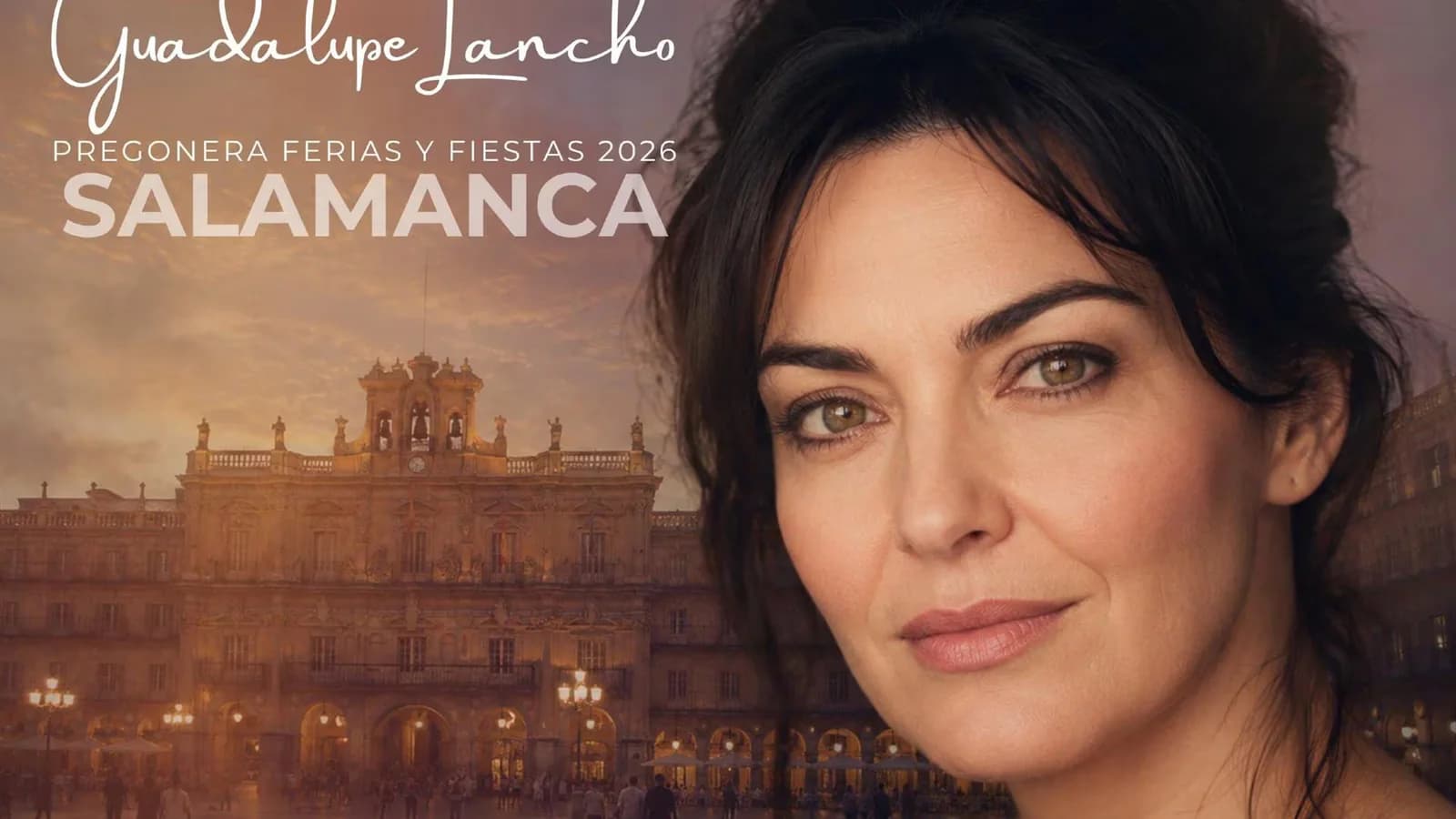 Guadalupe Lancho será la pregonera de las fiestas de Salamanca 2026