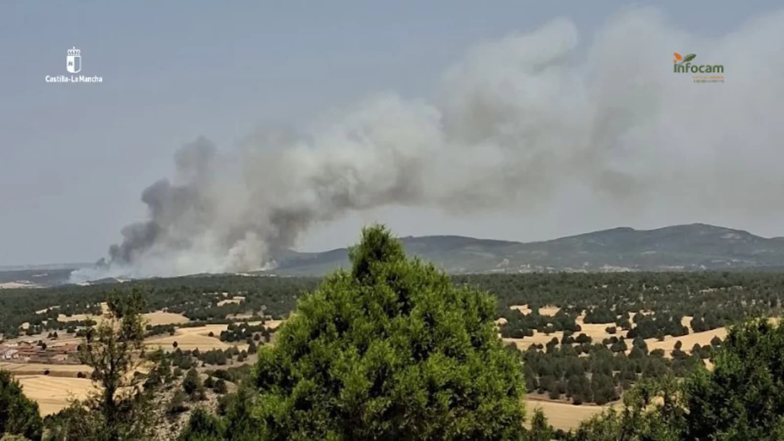 Controlan el incendio de Selas y extinguen otros dos en Toledo