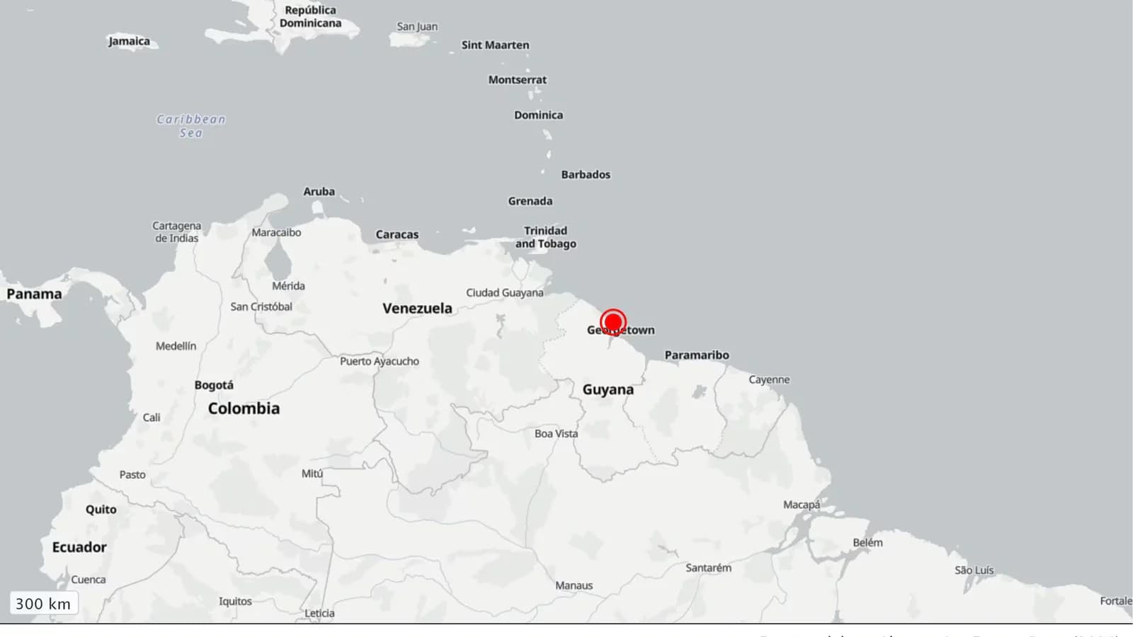 Sube a 72 la cifra de muertos por el hundimiento de un ferry en Guyana