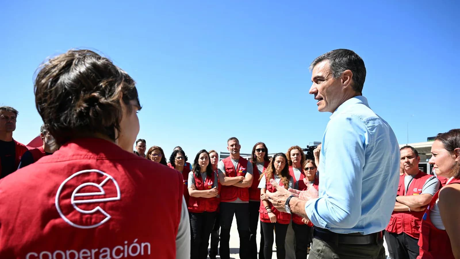 Sánchez recibió al equipo START tras su misión humanitaria en Venezuela