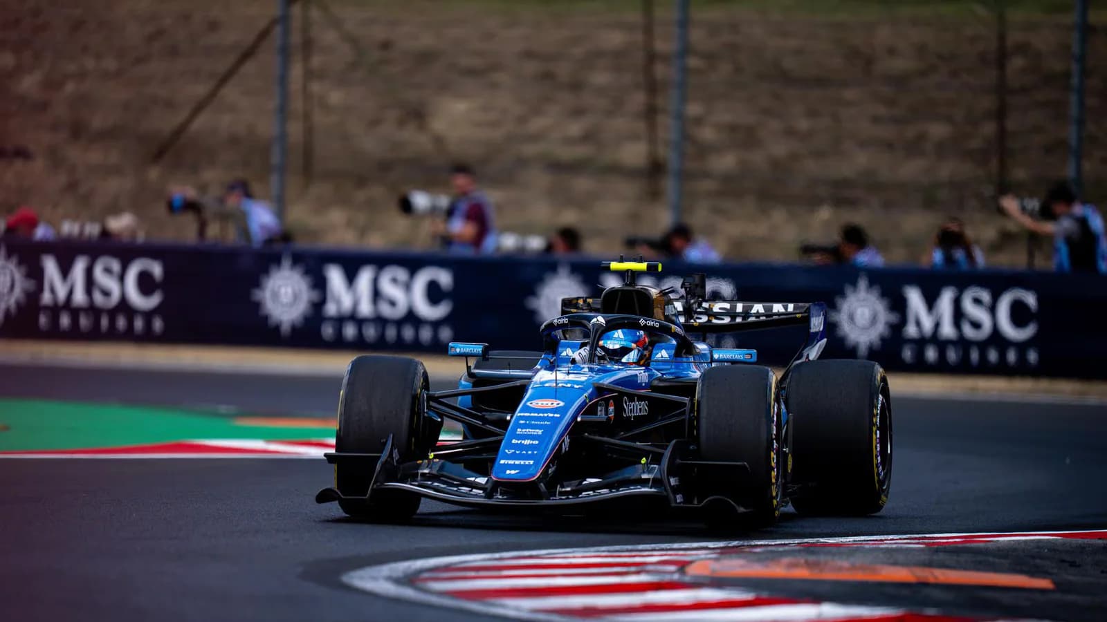 Carlos Sainz largará 18° en Hungría tras un sábado complicado para Williams