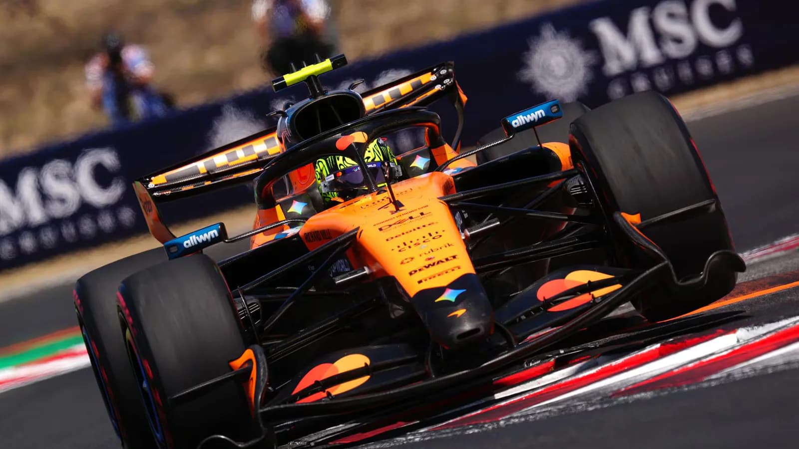 Lando Norris logró en Hungría su primera pole como campeón de la Fórmula 1