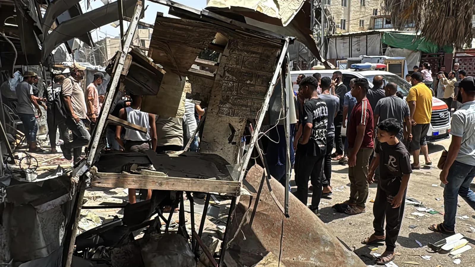 Tres palestinos murieron en ataques con drones israelíes en Jan Yunis