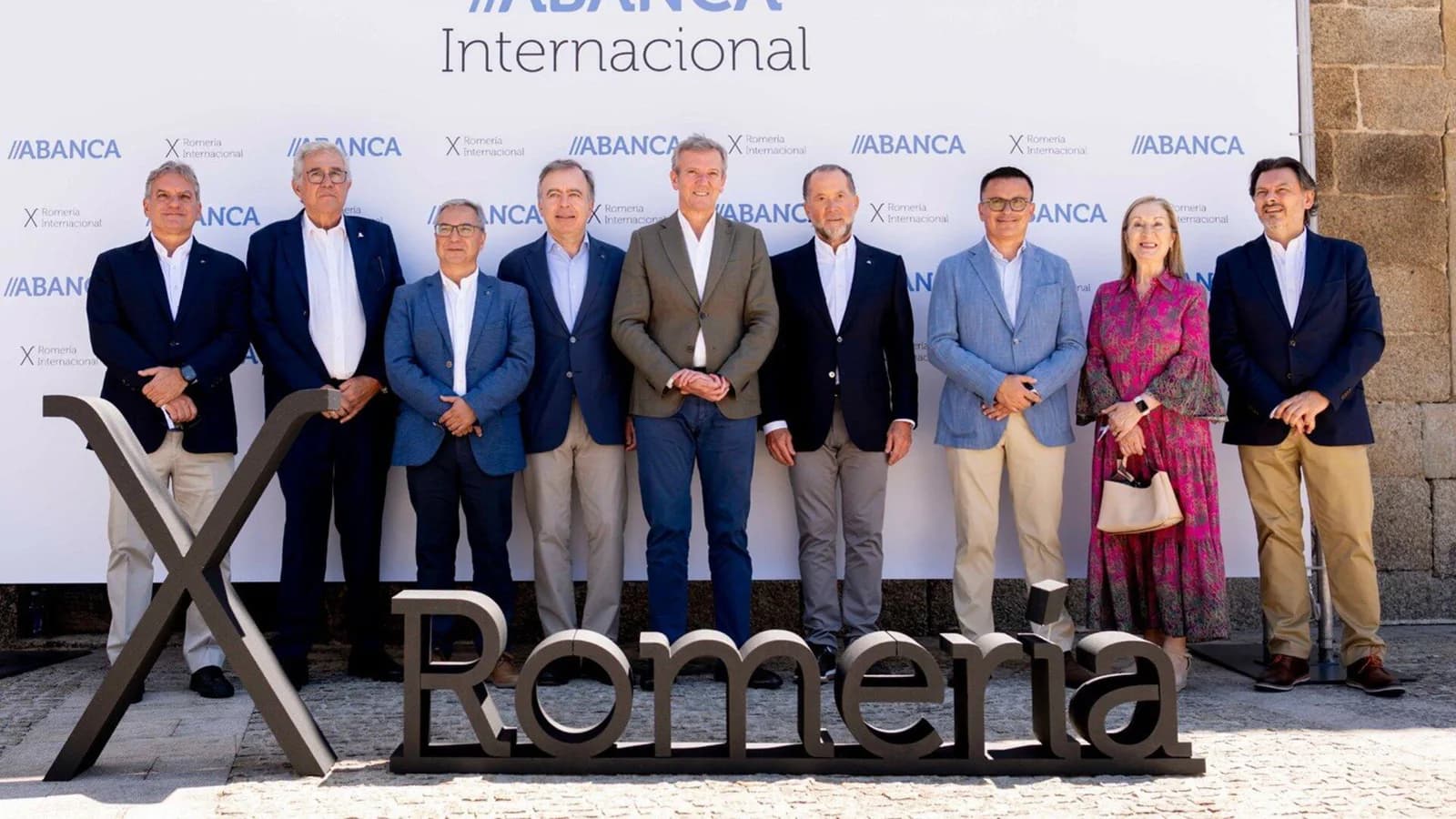 Abanca reunió a 350 personas en su X Romería Internacional en Leiro