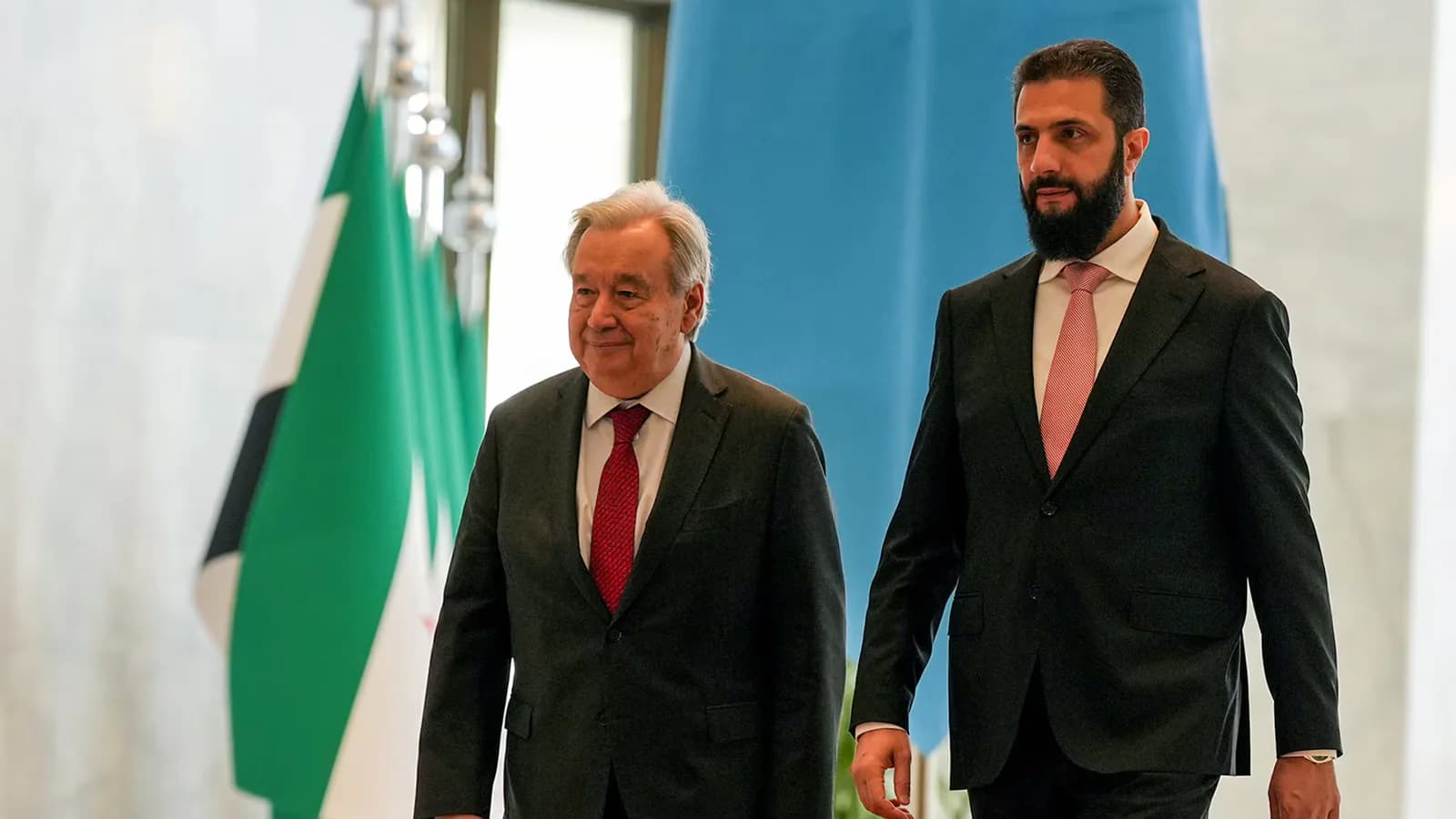 Guterres reclamó el levantamiento total de las sanciones contra Siria