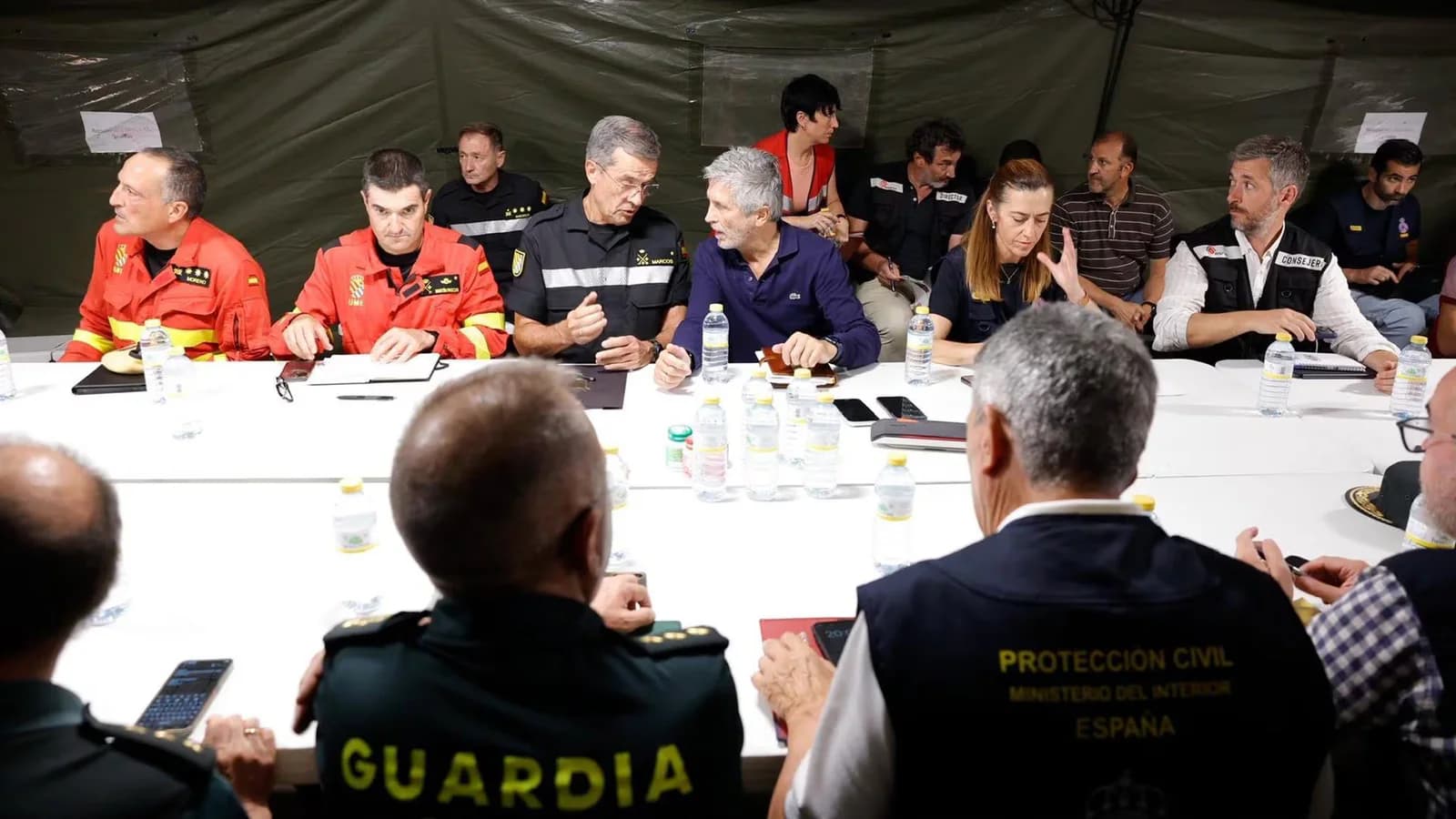 Marlaska advierte que los incendios en Madrid y Ávila avanzan despacio