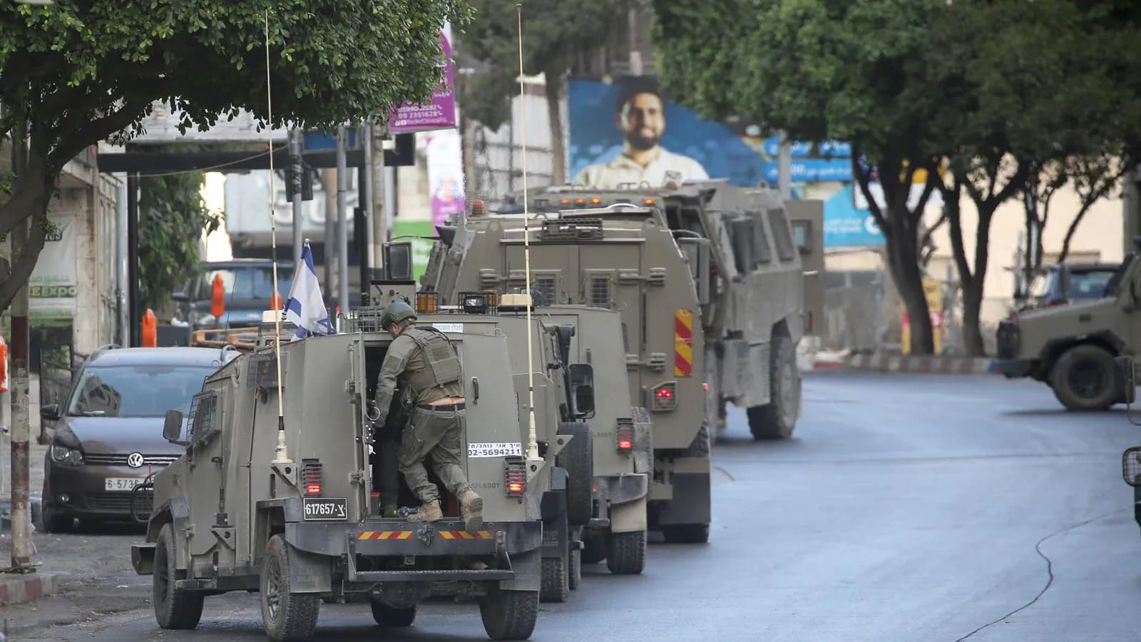 Israel detuvo a más de 30 palestinos durante operativos en Cisjordania