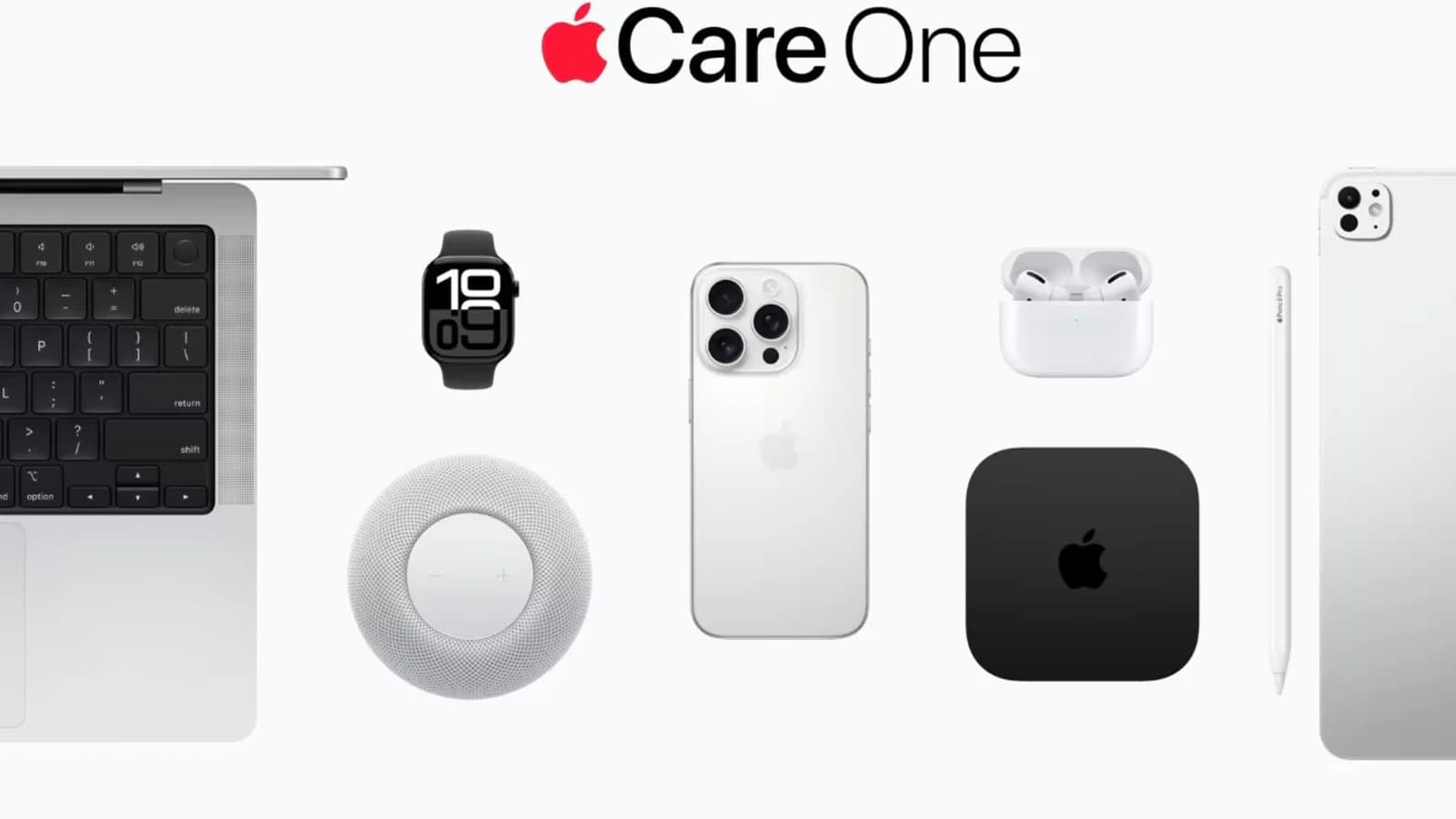 Apple lanza AppleCare One, un plan que cubre hasta tres dispositivos