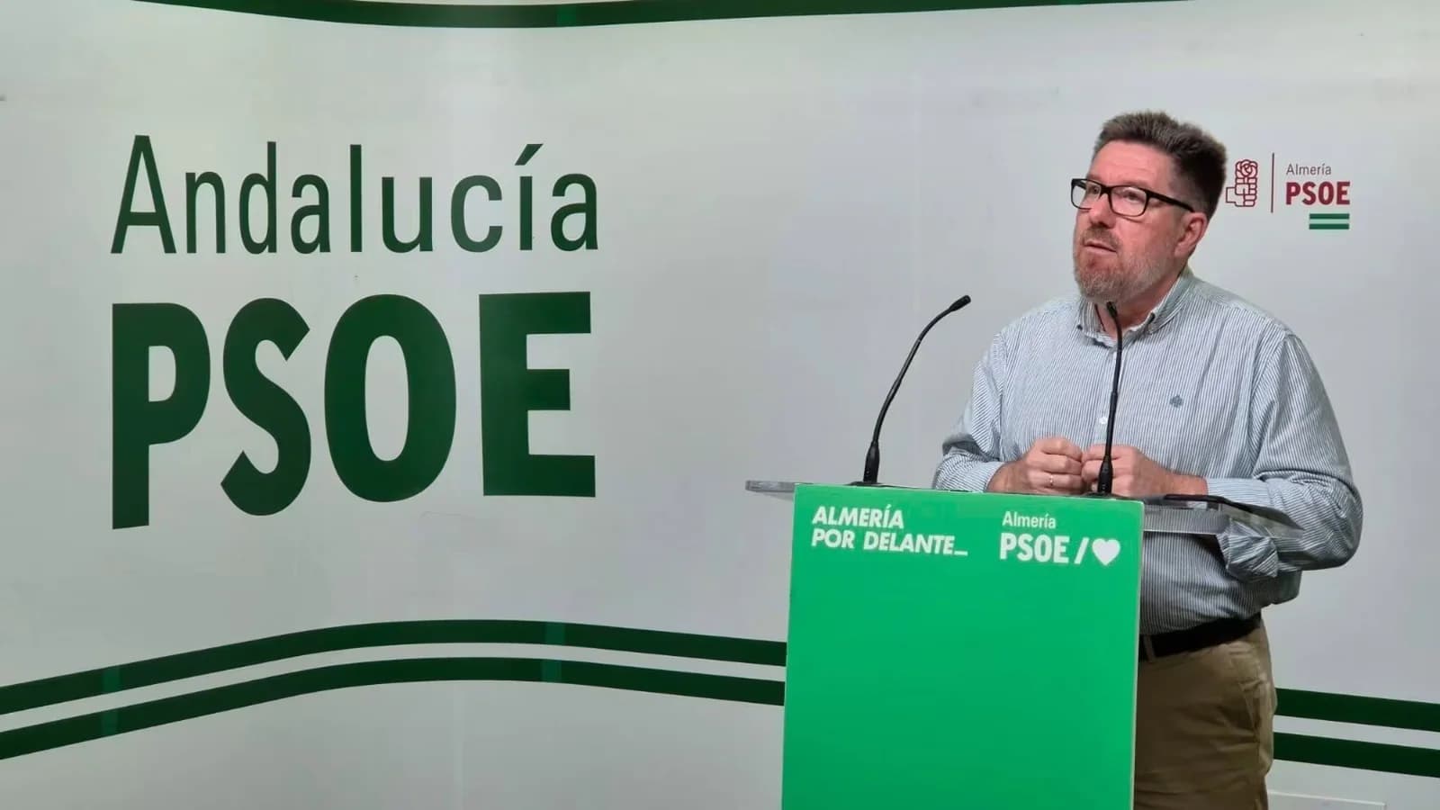 El PSOE-A acusa a Antonio Sanz de mentir por el caso Es-Alert en Los Gallardos