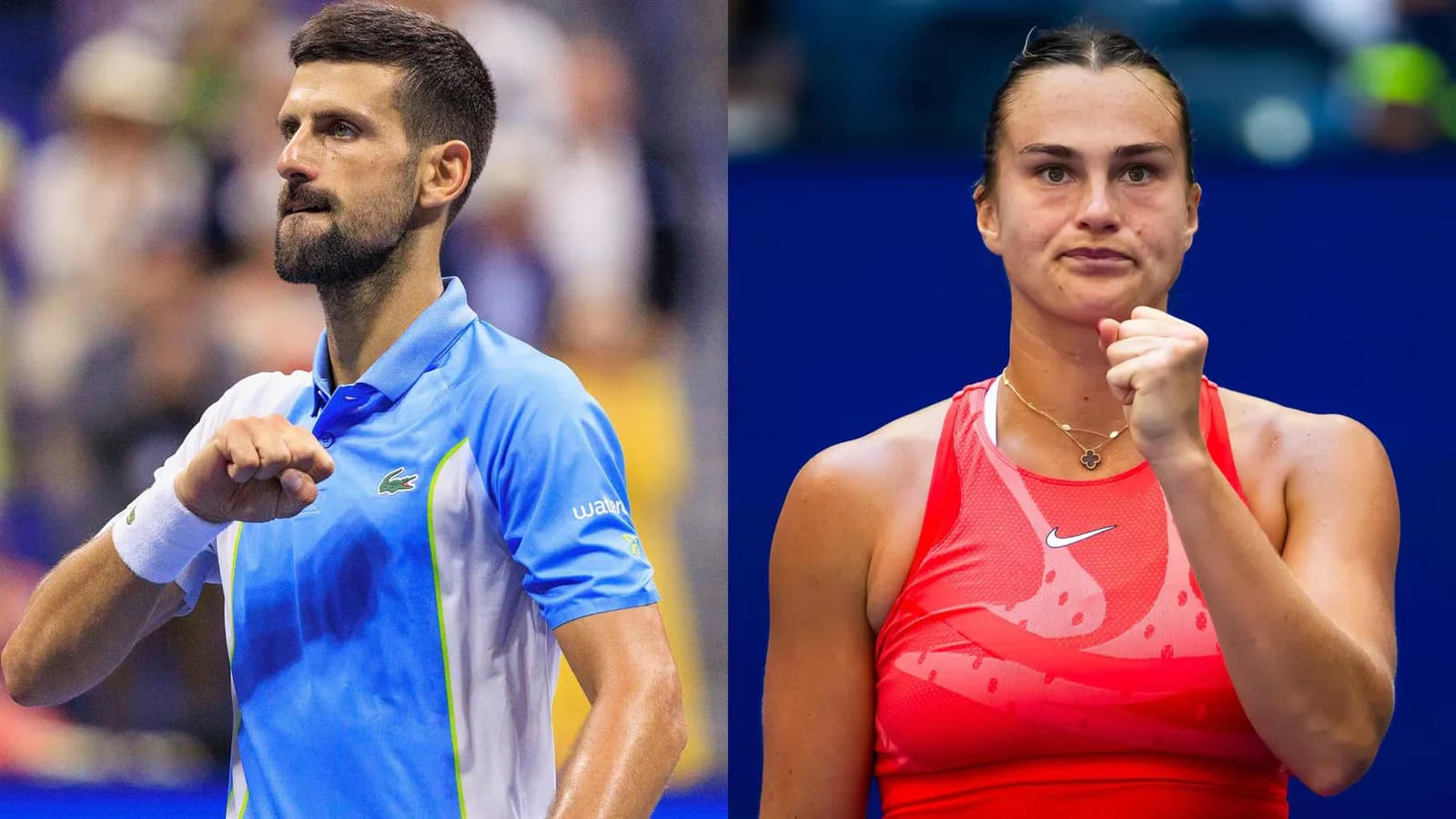 Djokovic y Sabalenka encabezan el cuadro de dobles mixto del US Open