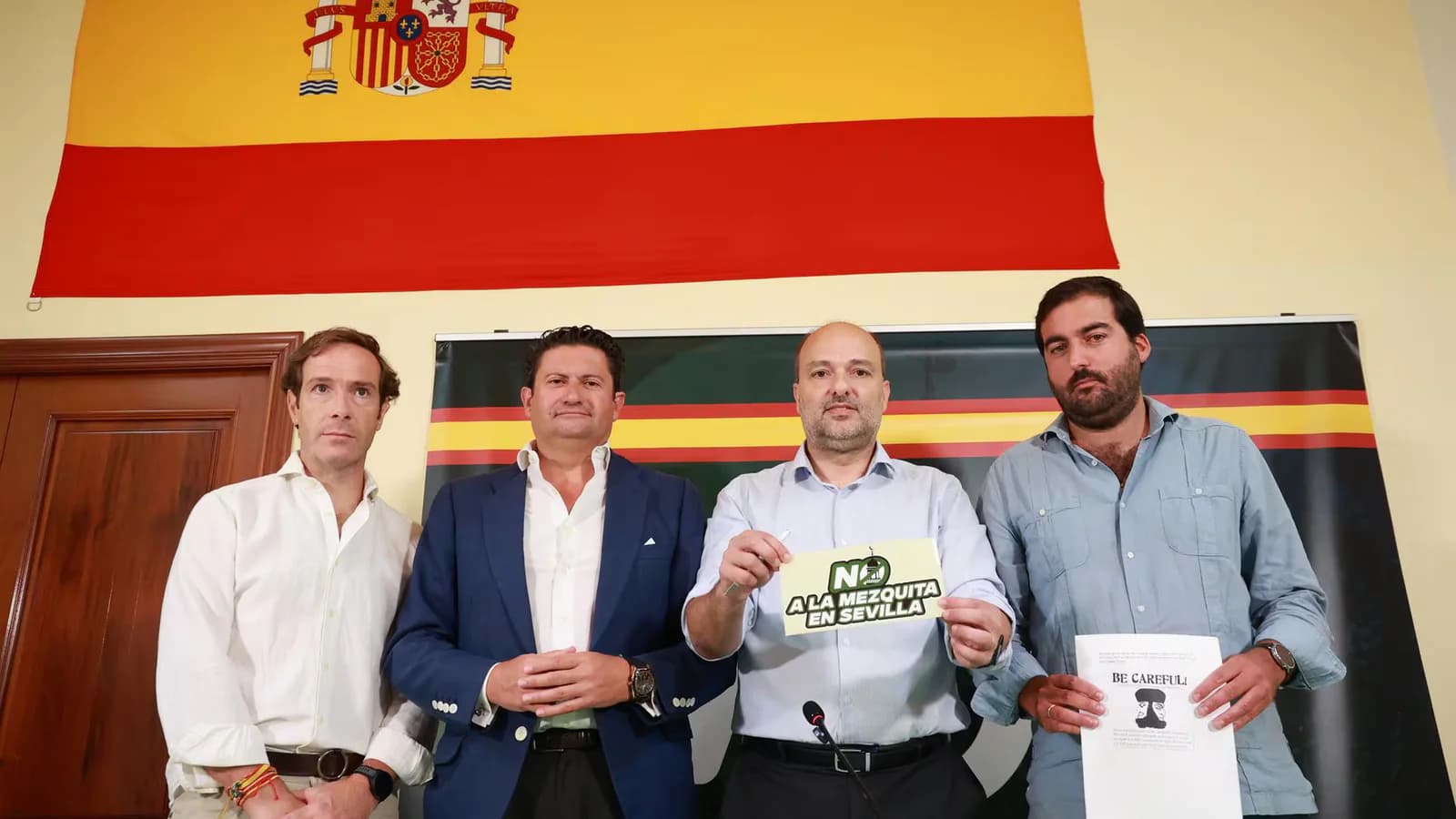 Vox condiciona su apoyo al PP en Sevilla al recurso contra la mezquita