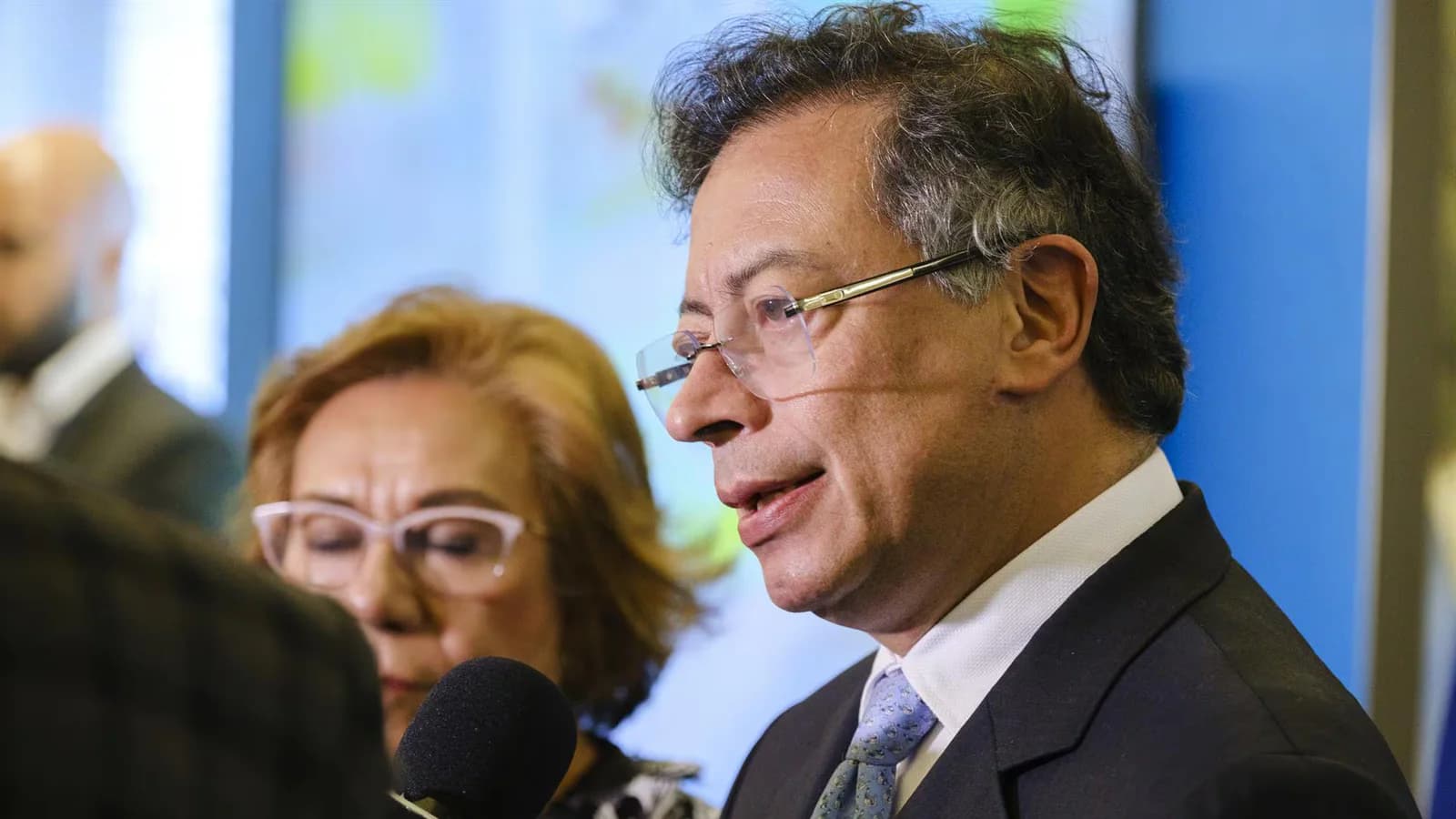 Petro recibió a la embajadora palestina antes del cambio de gobierno en Colombia