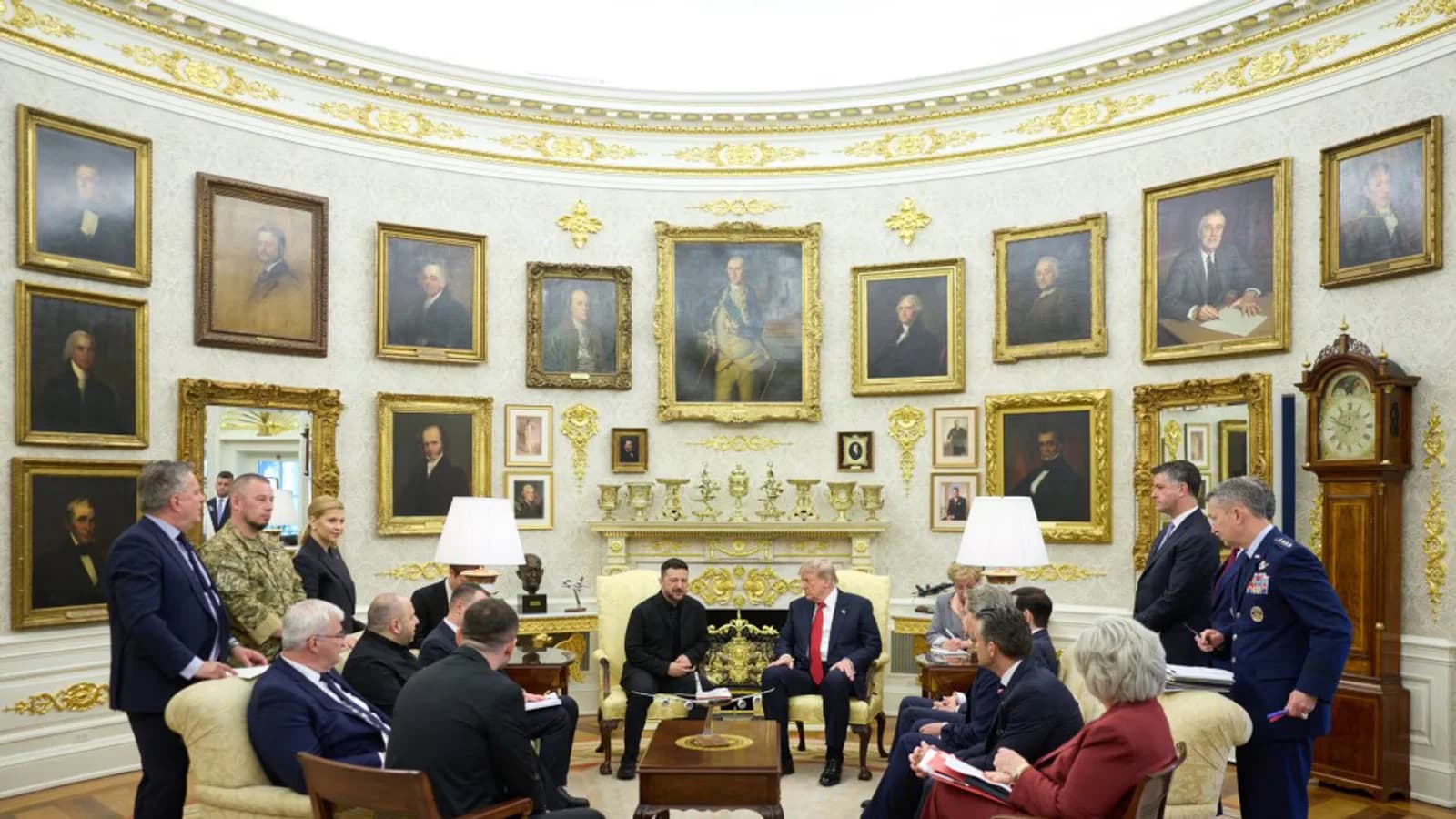 Trump pidió a Zelenski que ponga fin a la guerra con Rusia