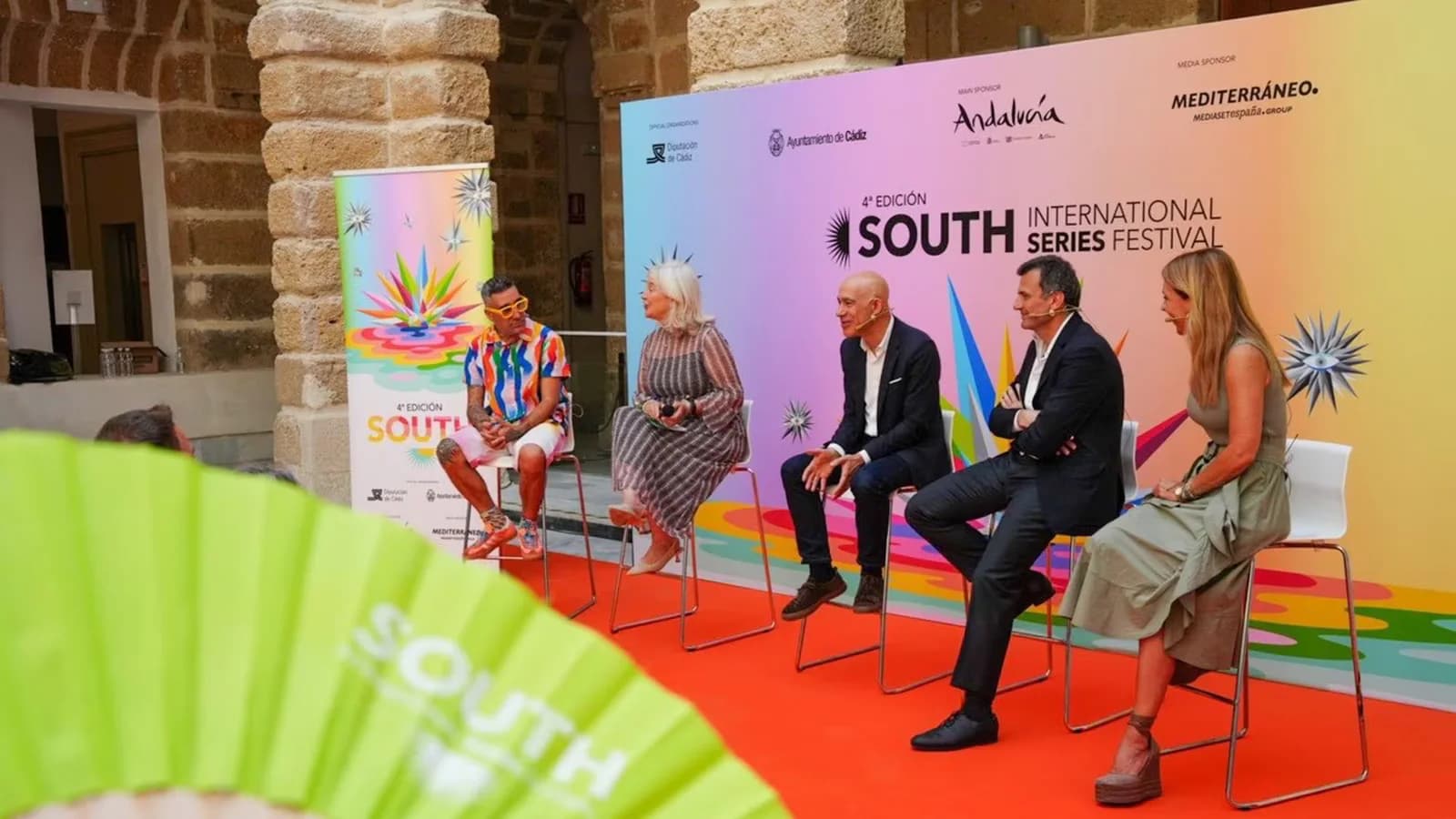 Okuda San Miguel crea la imagen de la IV edición del South International Series Festival