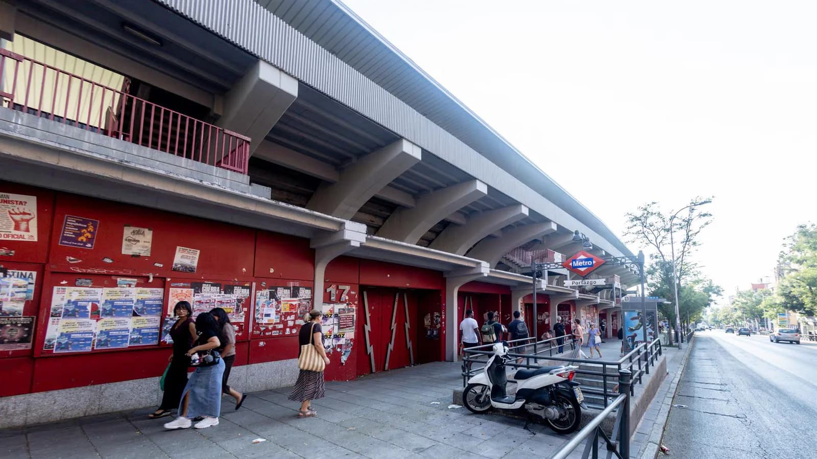La Comunidad de Madrid no pudo ingresar al Estadio de Vallecas por segundo día consecutivo