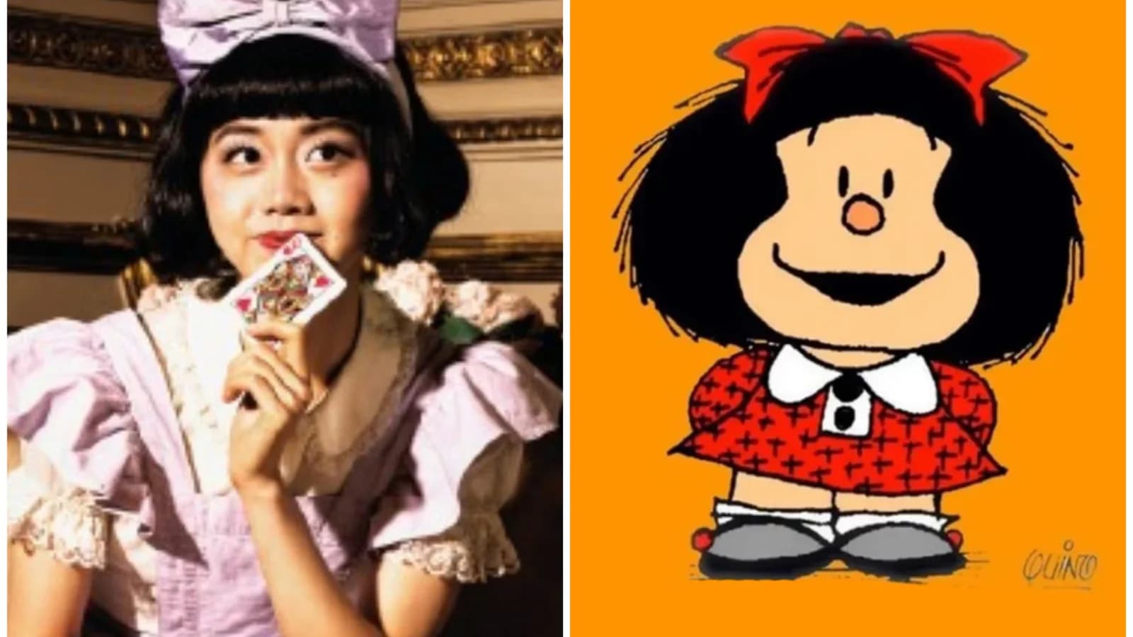 Alicia y Mafalda: dos niñas que vuelven a encontrarse en Buenos Aires