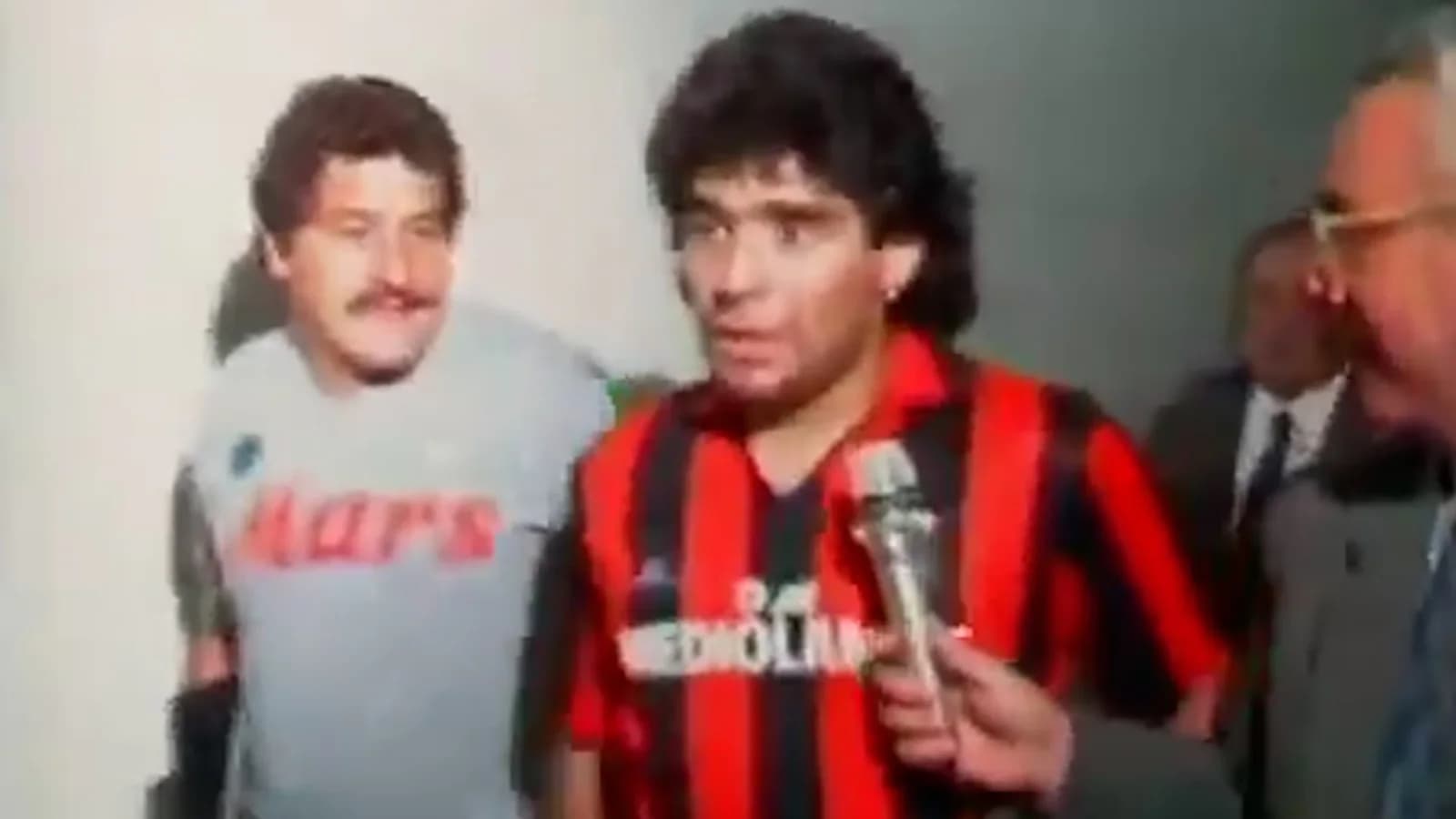 La camiseta de Baresi que Maradona guardó como recuerdo para toda la vida