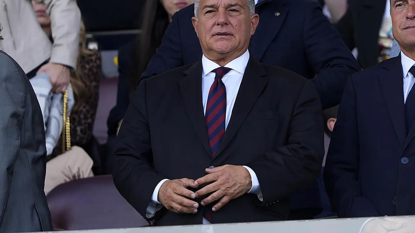 Joan Laporta recibió el alta tras permanecer internado por una arritmia cardíaca