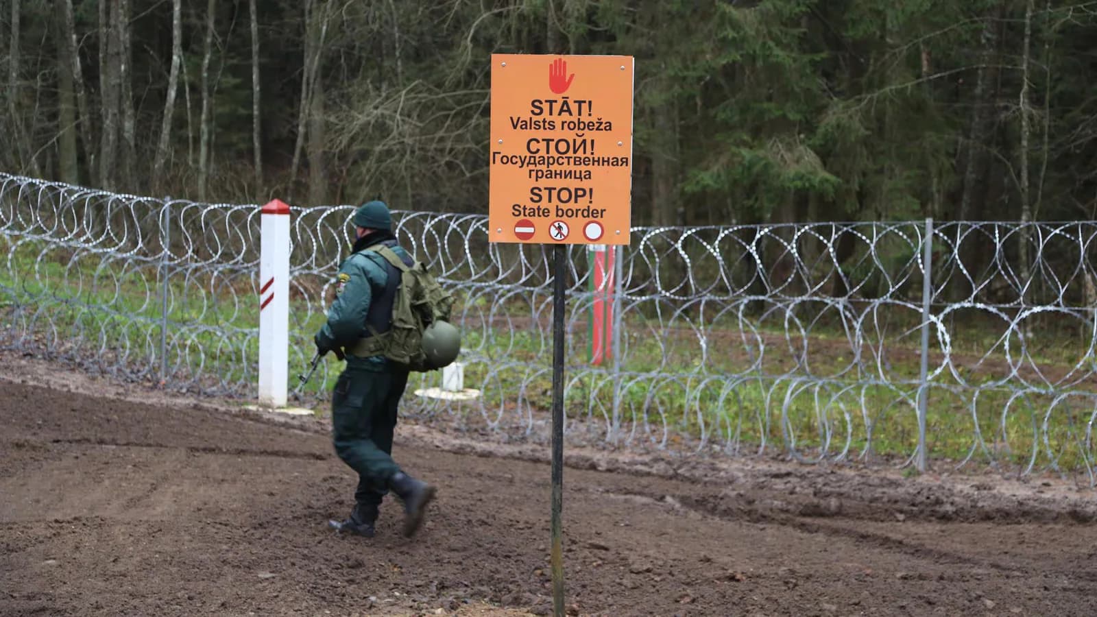 Letonia clausuró el último paso fronterizo activo con Bielorrusia