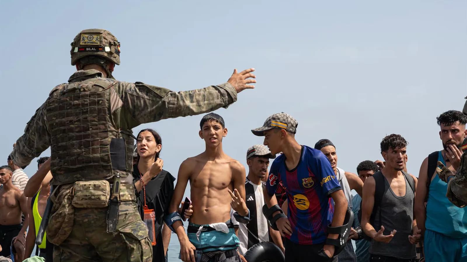 Von der Leyen afirmó que la mayoría de quienes llegaron a Ceuta volvió a Marruecos