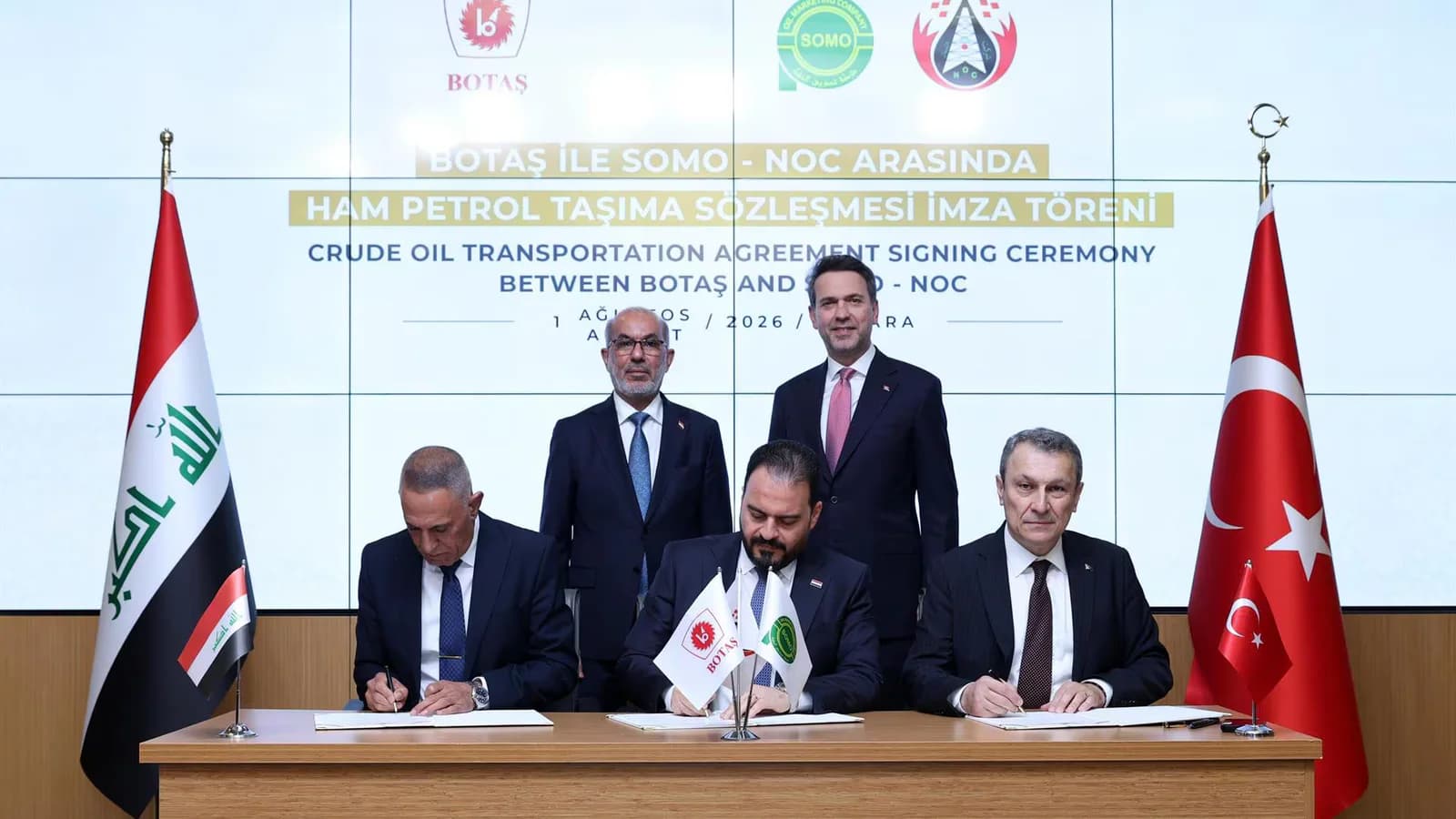 Irak y Turquía extienden por un año el acuerdo sobre el oleoducto Kirkuk-Ceyhan