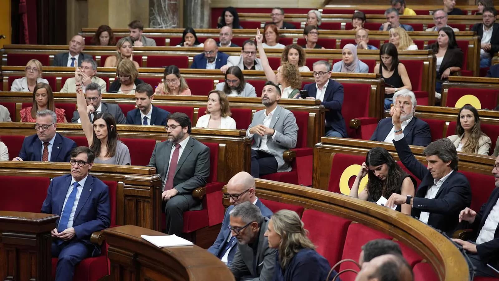 El PSC destaca la estabilidad del Govern tras coincidir con ERC y Comuns en el 84,3% de los votos