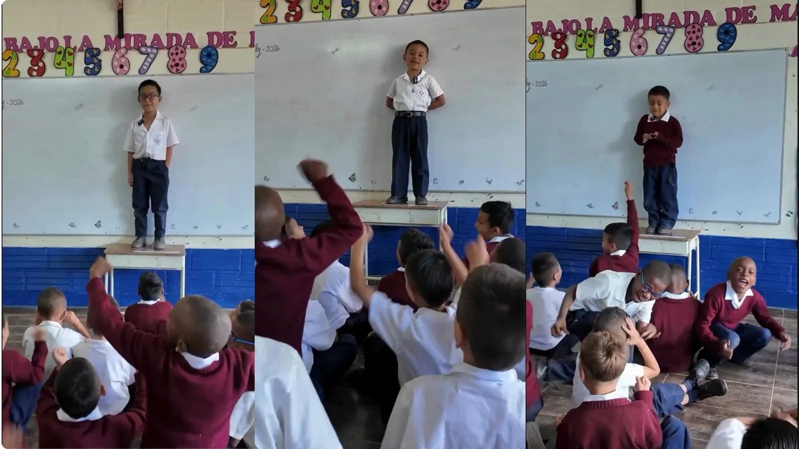 Las propuestas de unos niños para dirigir su colegio provocaron risas y aplausos