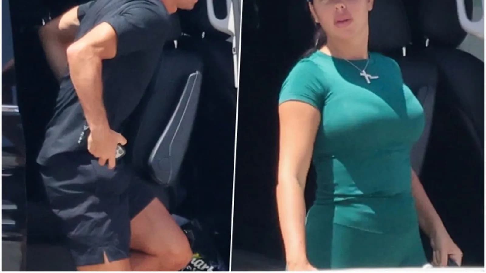 Cristiano Ronaldo disfruta de Mallorca con Georgina y su hijo mayor