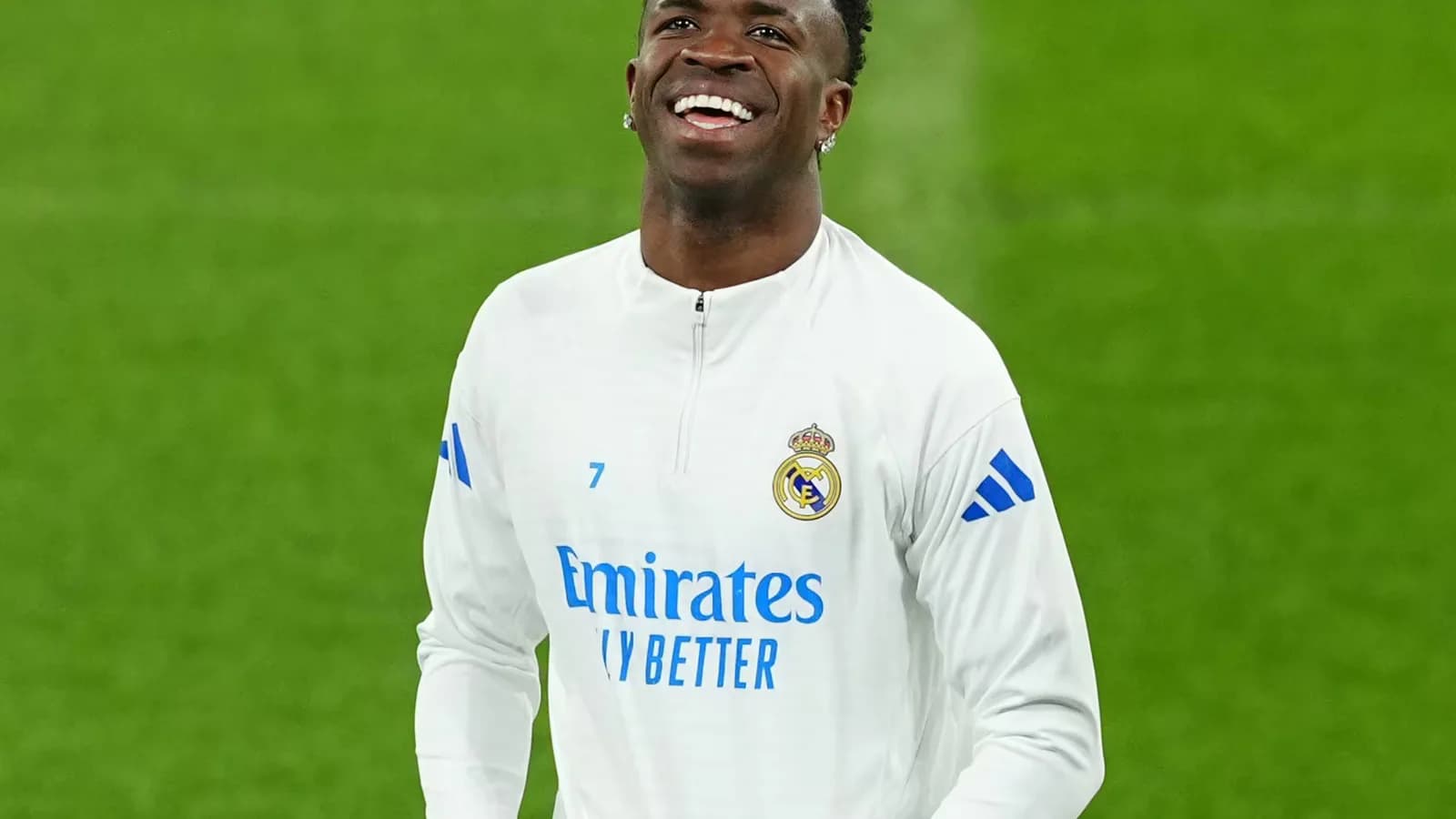 Vinícius Júnior volvió a entrenarse con el Real Madrid tras el Mundial