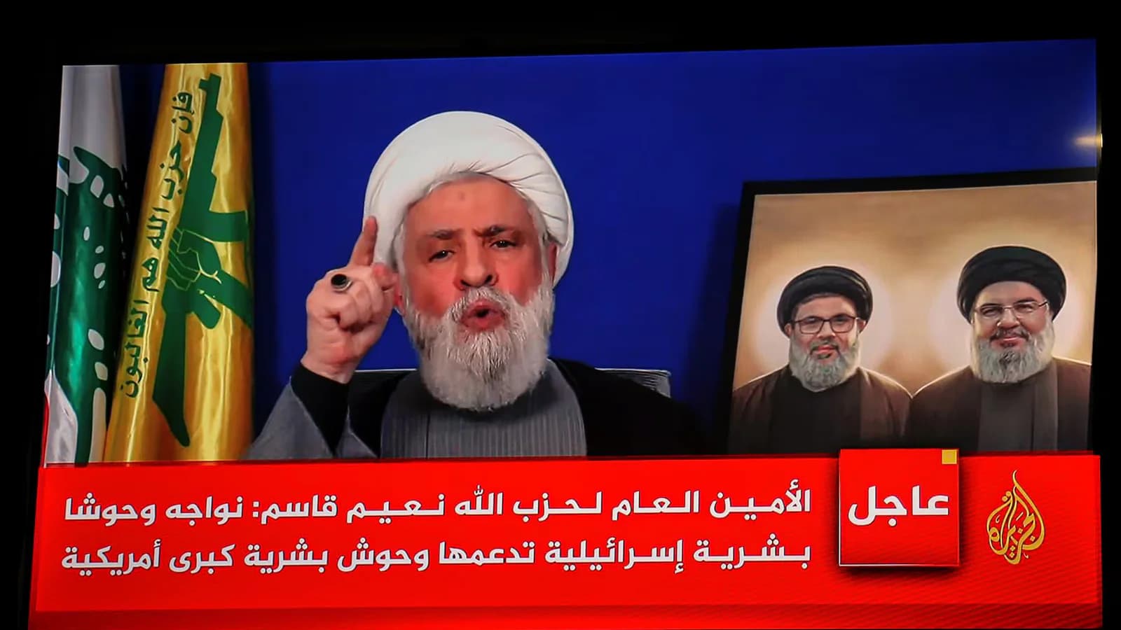 Qassem cuestionó el diálogo con Israel y acusó a Aoun de hacer concesiones