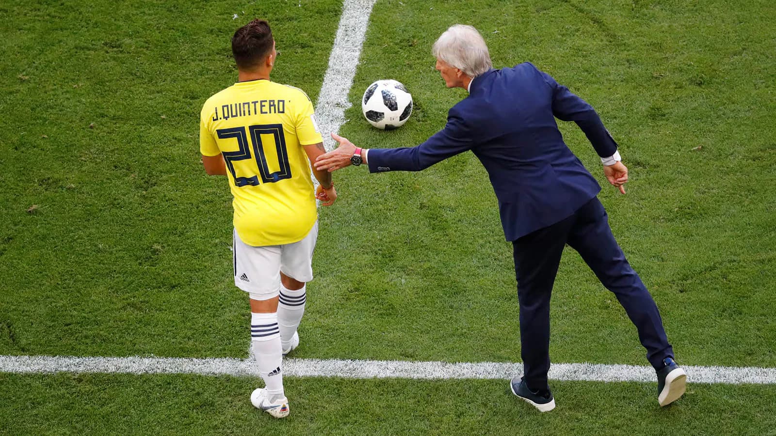 Pekerman elogió a Quintero y aseguró que es muy difícil encontrar otro igual
