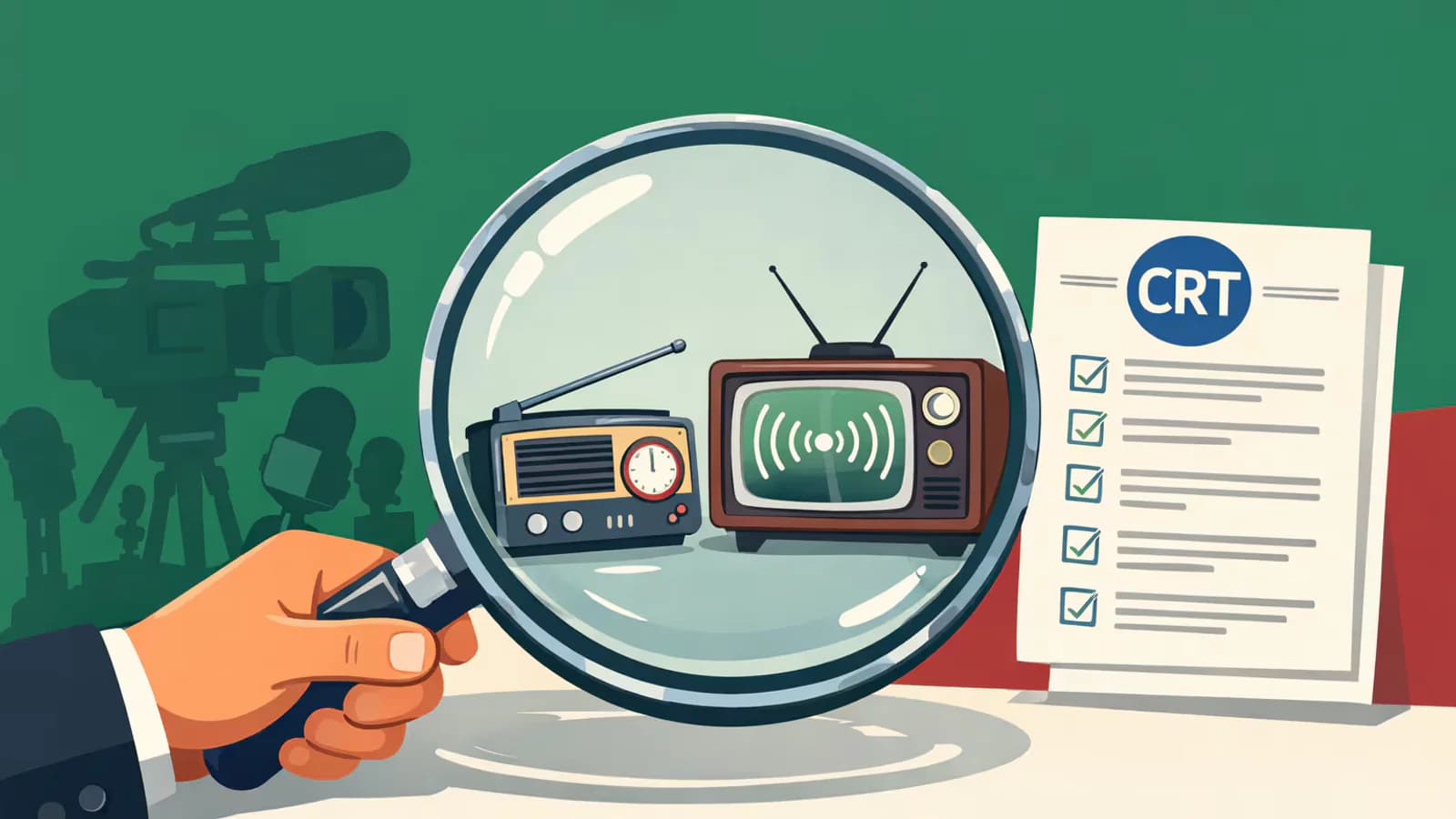 La consulta sobre las reglas de radio y TV estará abierta hasta el 21 de agosto