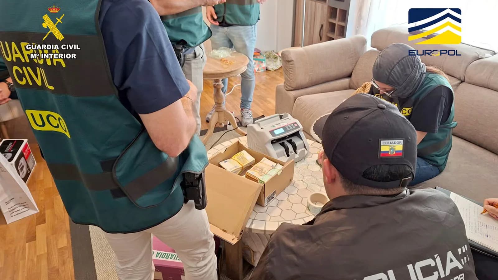 Desarticulan una red internacional e incautan 21 toneladas de cocaína