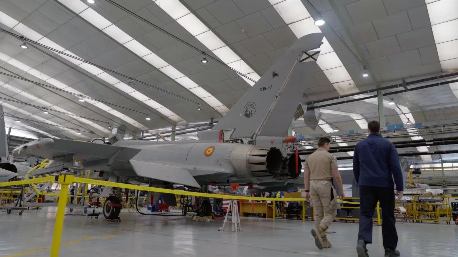 Indra y el Ejército del Aire desarrollan un asistente remoto para mantener cazas