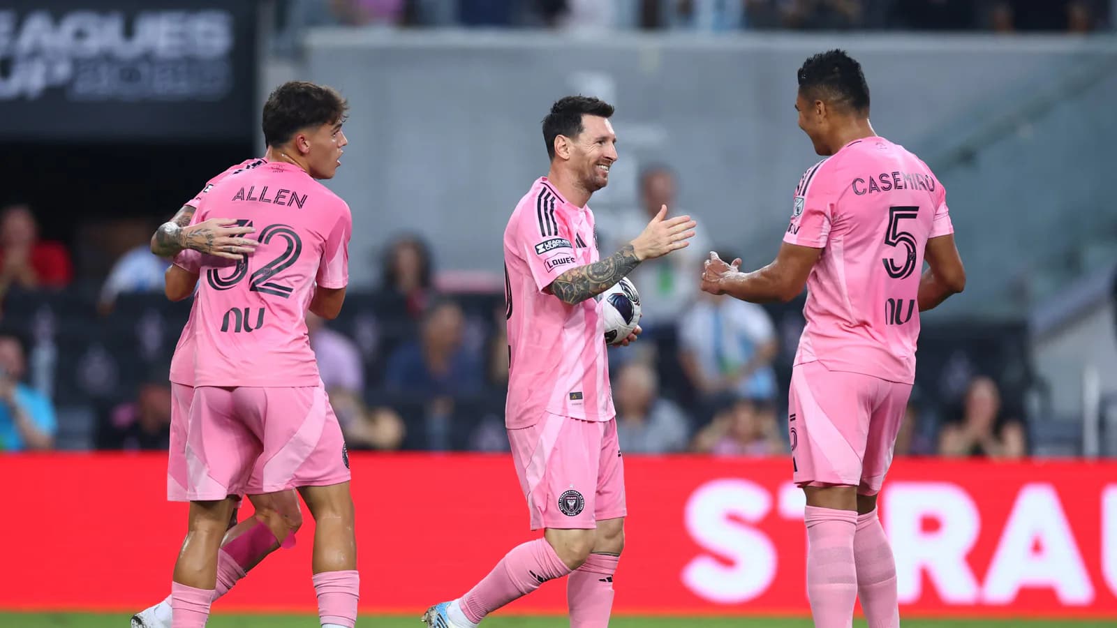 Messi volvió con un doblete, una asistencia y un récord en la Leagues Cup