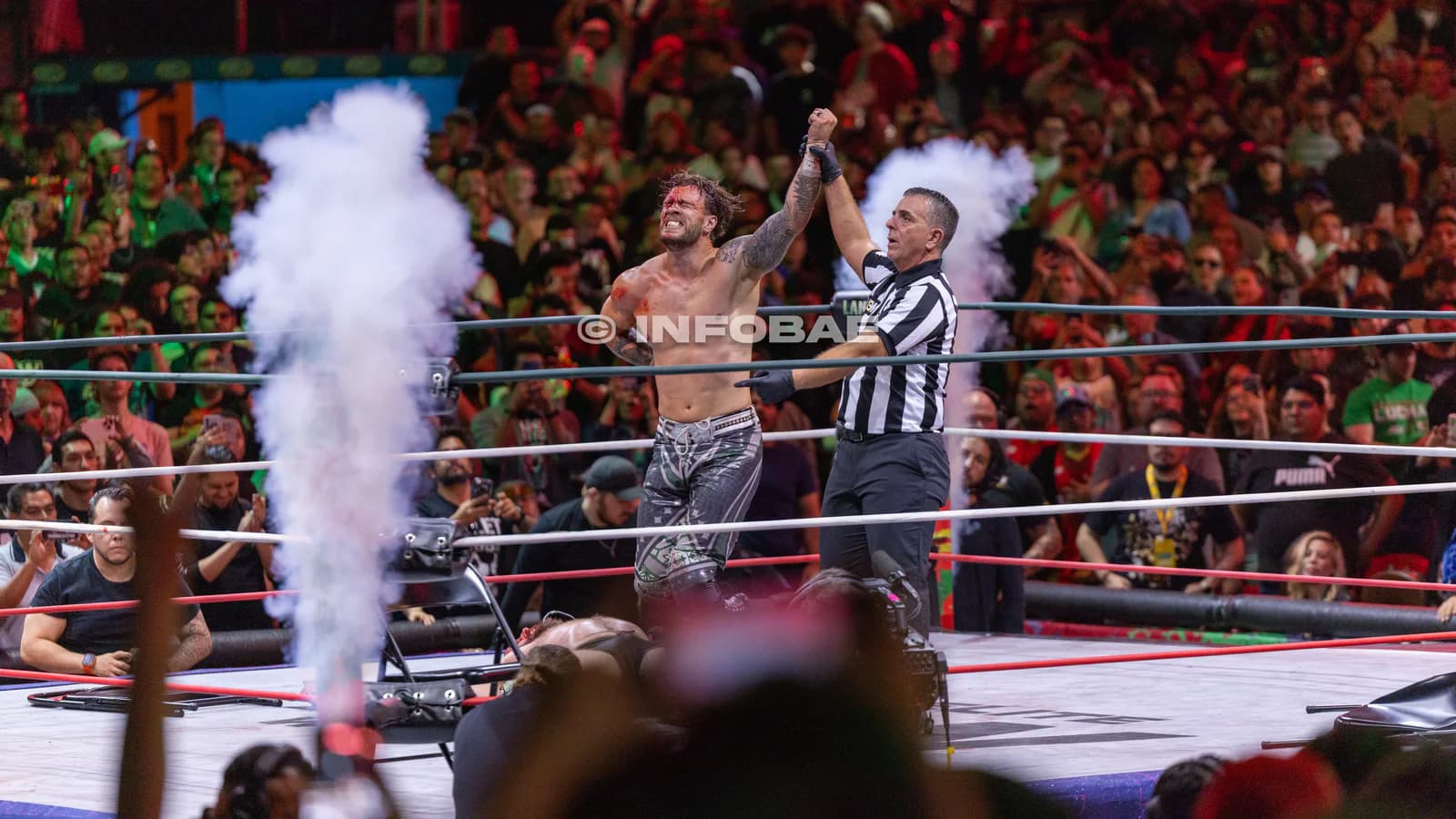 Adam Copeland debutó en la Arena México durante AEW Grand Slam 2026