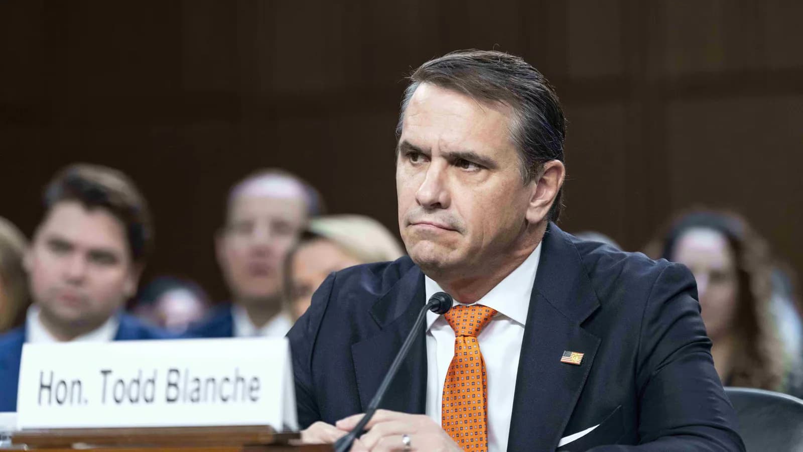 El Senado de Estados Unidos confirmó a Todd Blanche como fiscal general