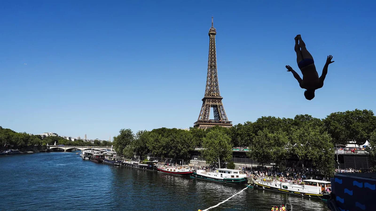 Carlos Gimeno terminó cuarto en los saltos de 20 metros del Europeo de París