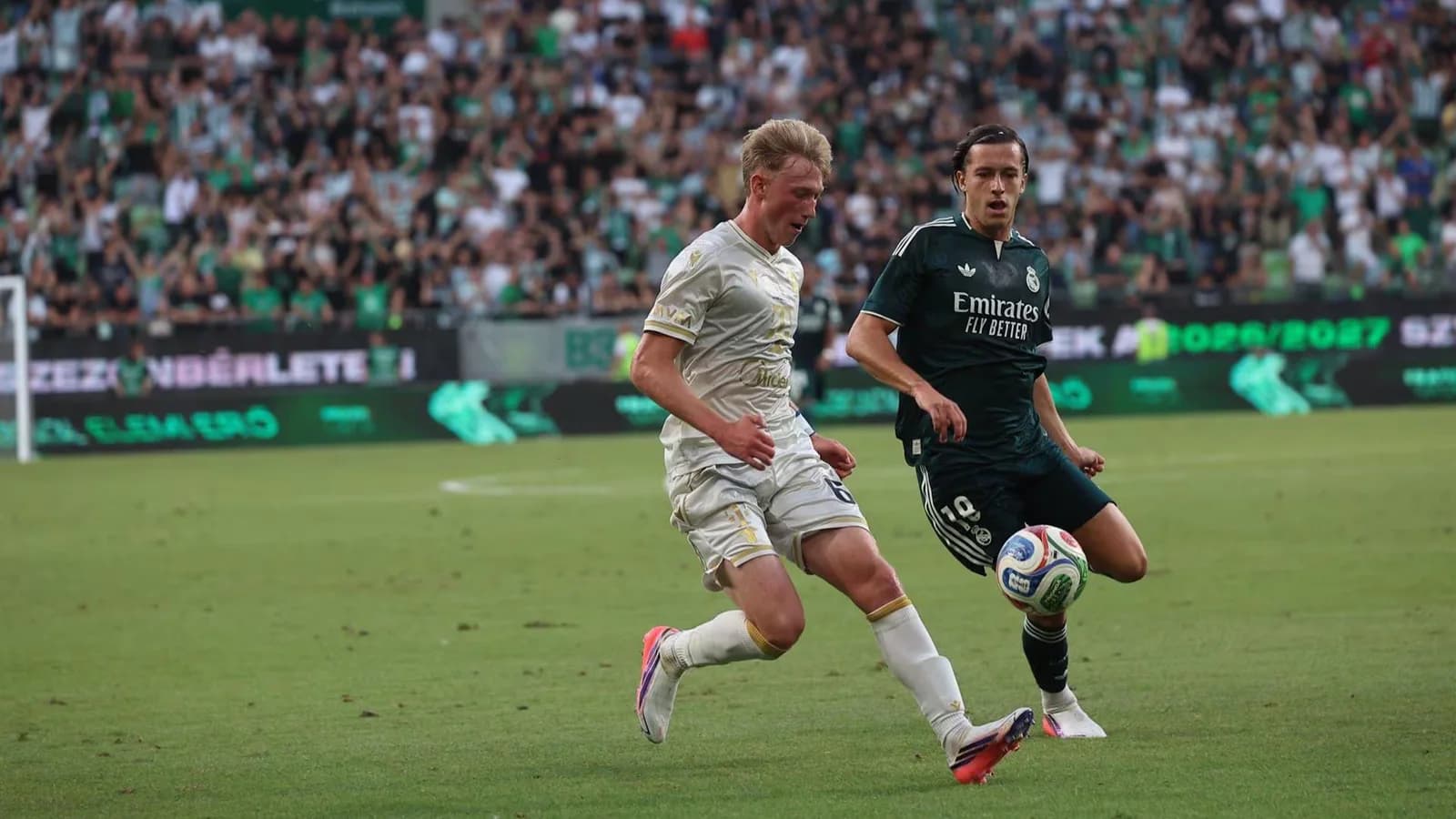 Real Madrid venció 2-1 al Ferencvaros en un amistoso de pretemporada