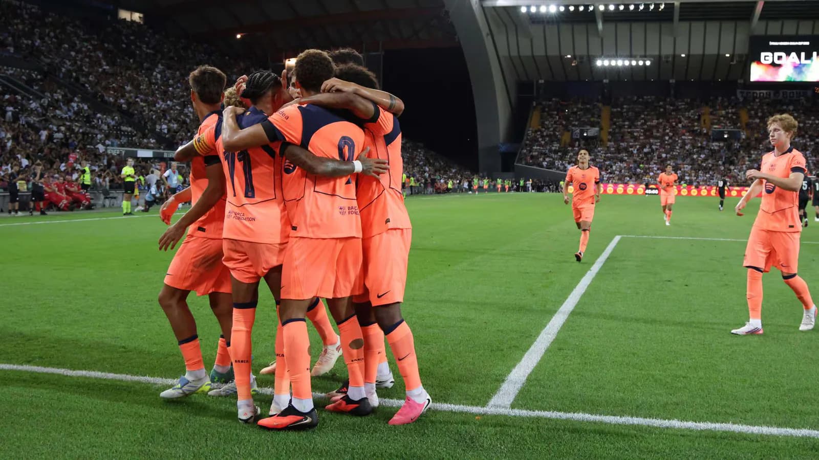 Barcelona cierra el triangular de Udine con una derrota ante el Udinese