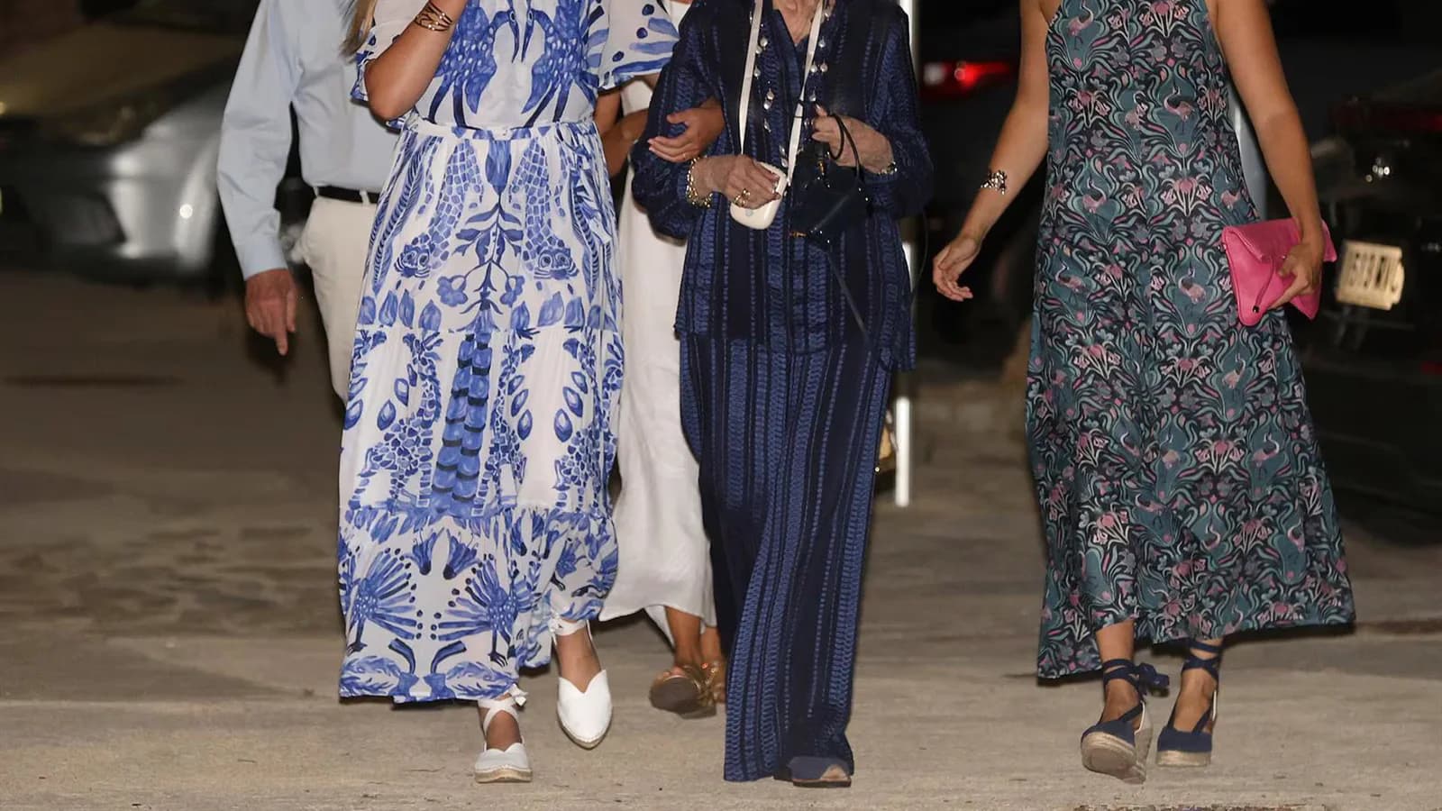 La Familia Real cenó en Mallorca junto a la reina Sofía y Jean Henri Fruchaud