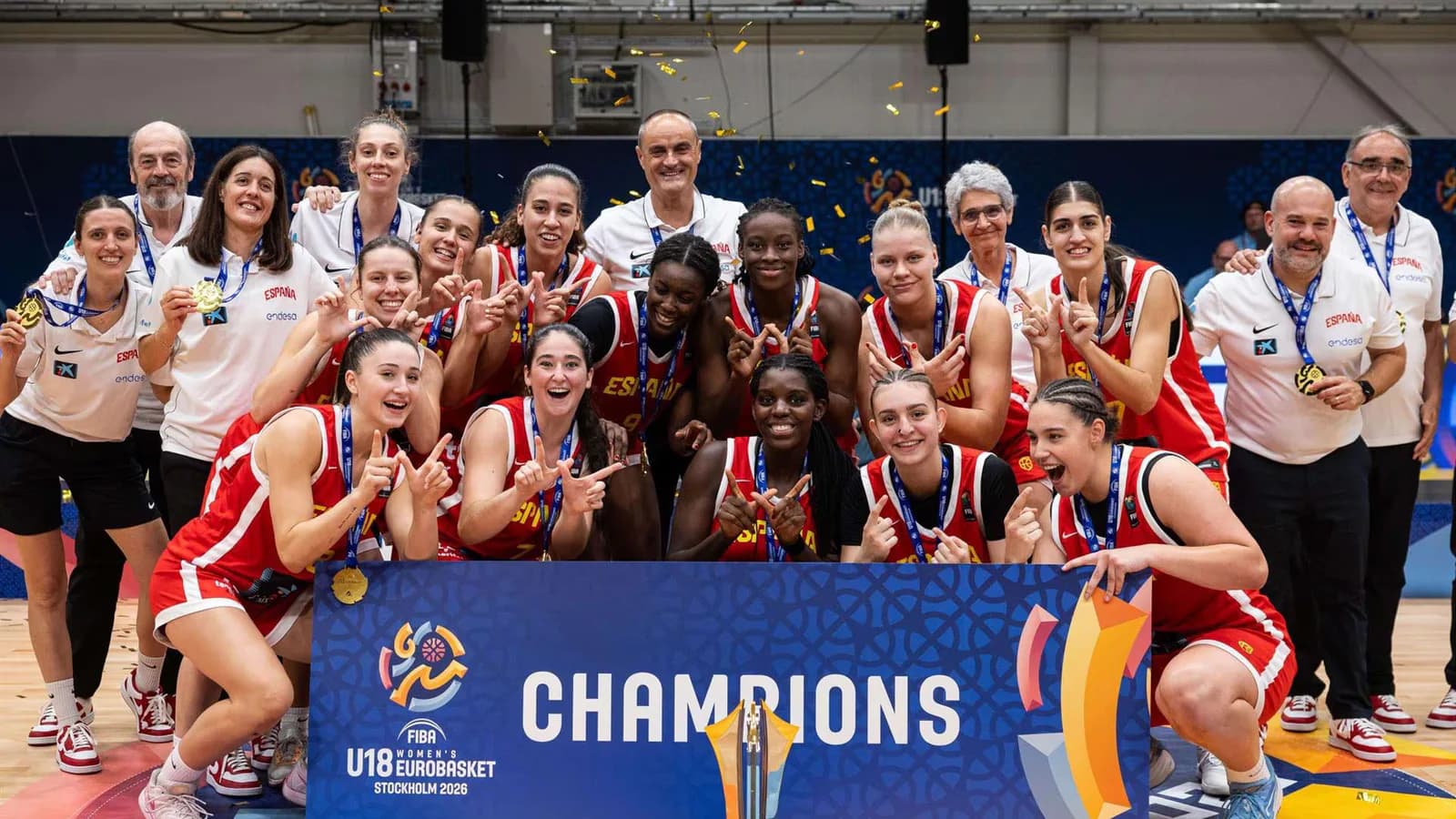 España retiene el título europeo Sub-18 femenino tras vencer a Francia